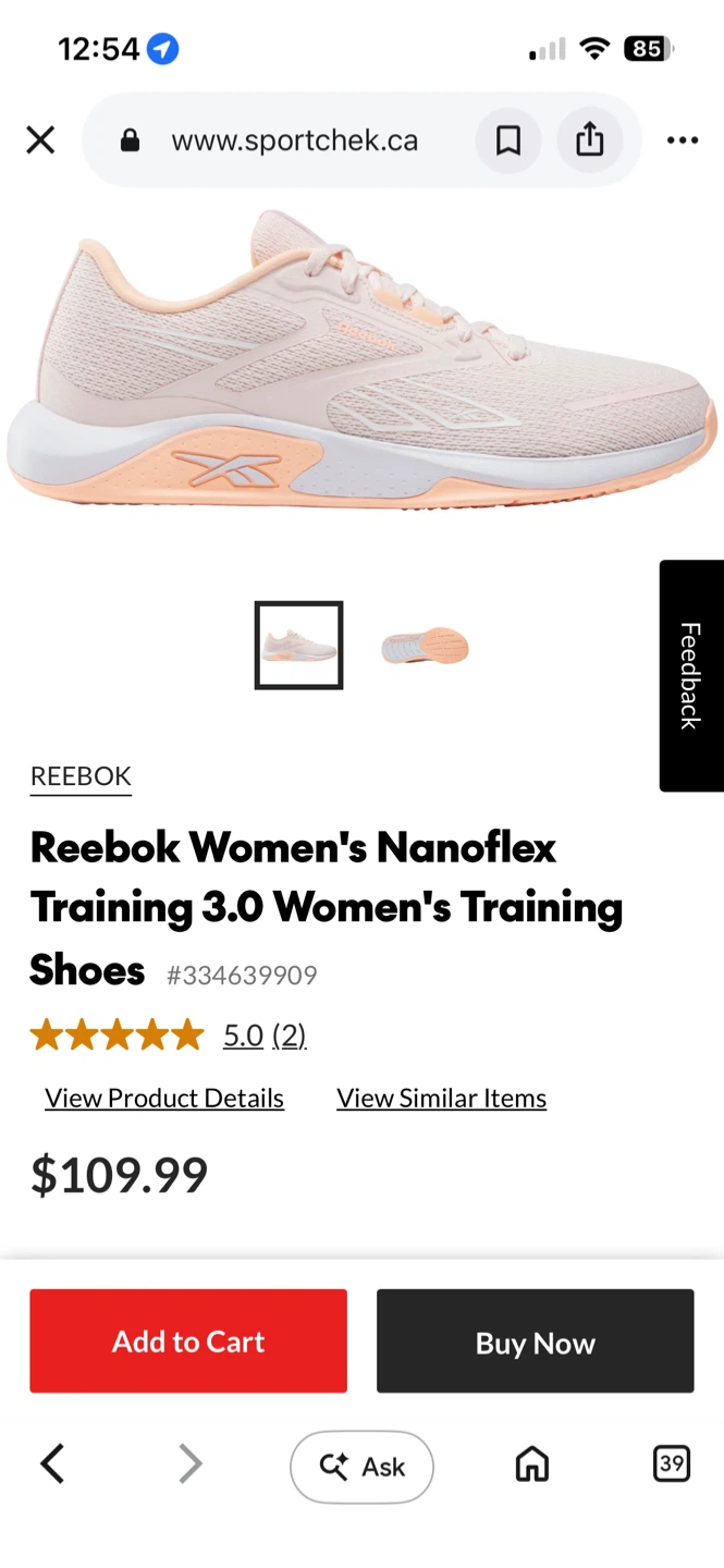 Reebok Nanoflex Women's Training Shoes-Size 8 - photo 5
