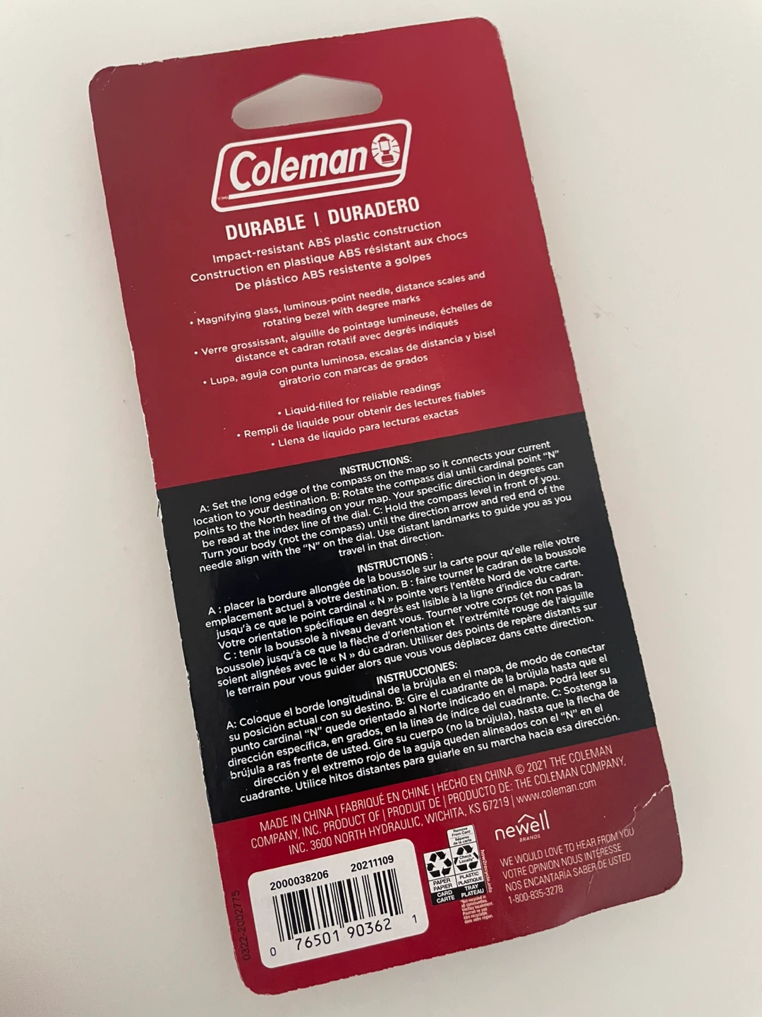 Coleman Map Compass - photo 2