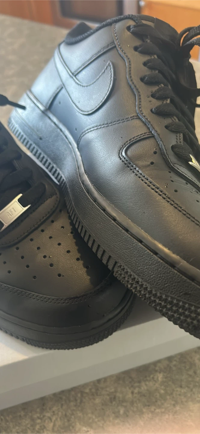 Nike Air Force 1 '07 Black Sneakers - photo 3