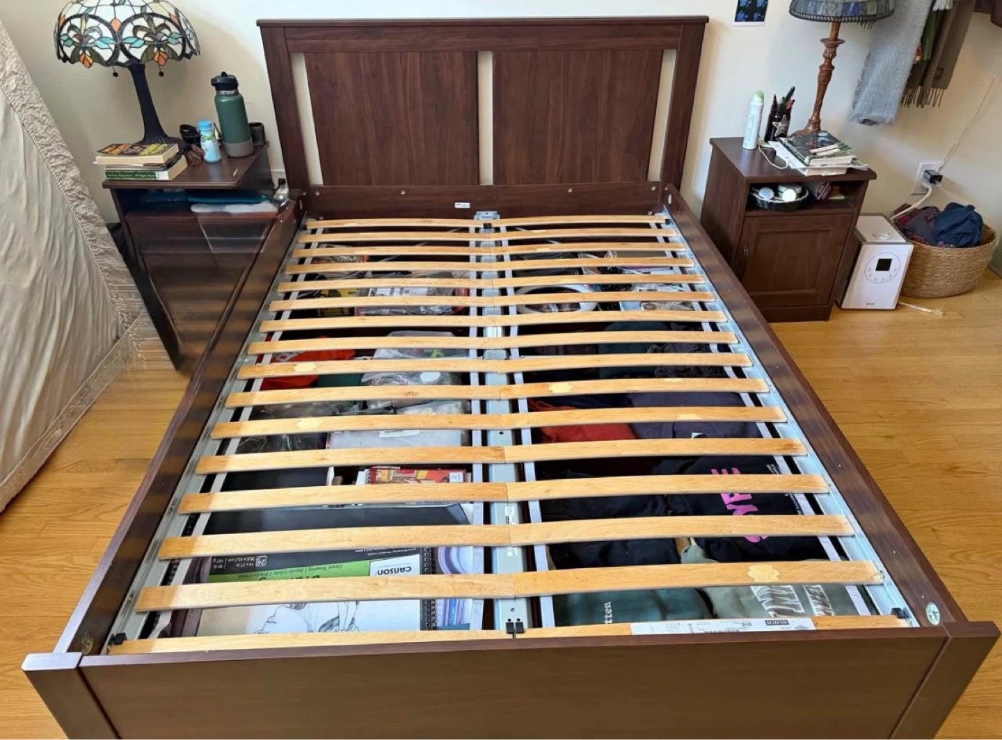 IKEA Storage Bed Frame with Drawers - photo 2