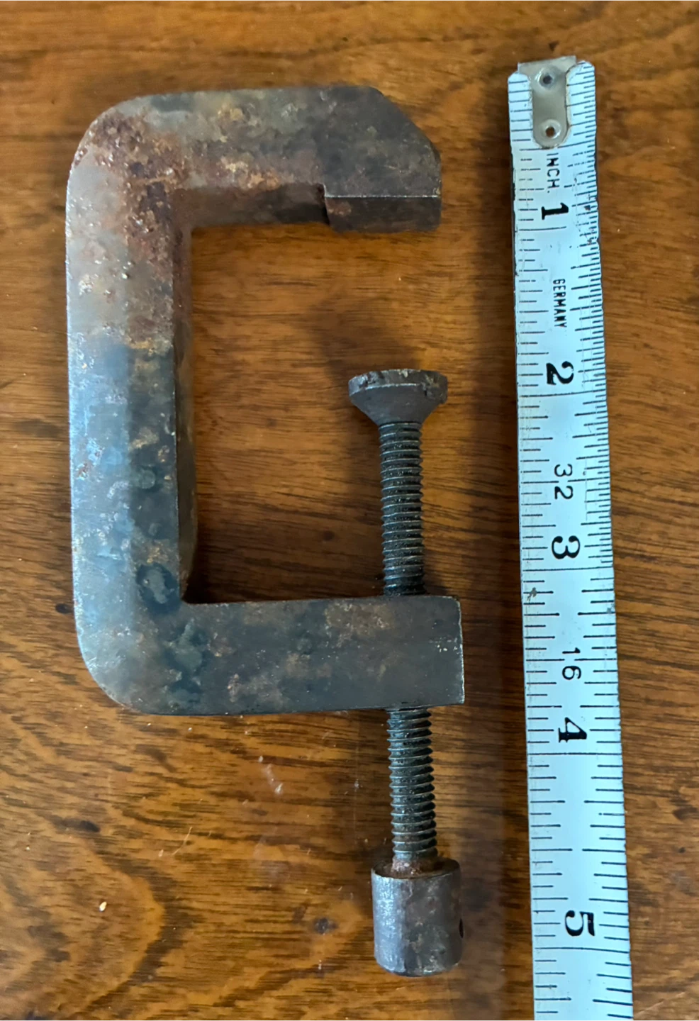Vintage tool antique Cast Iron C / G Clamps Woodworking Quilting - photo 4