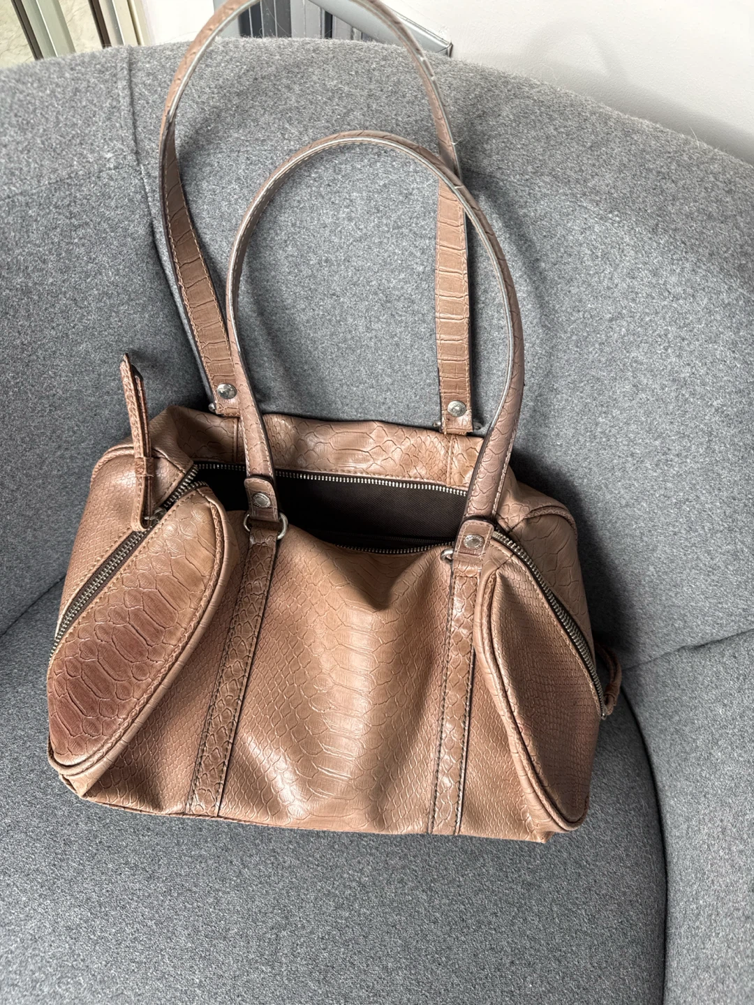Liz Claiborne beige handbag - photo 3