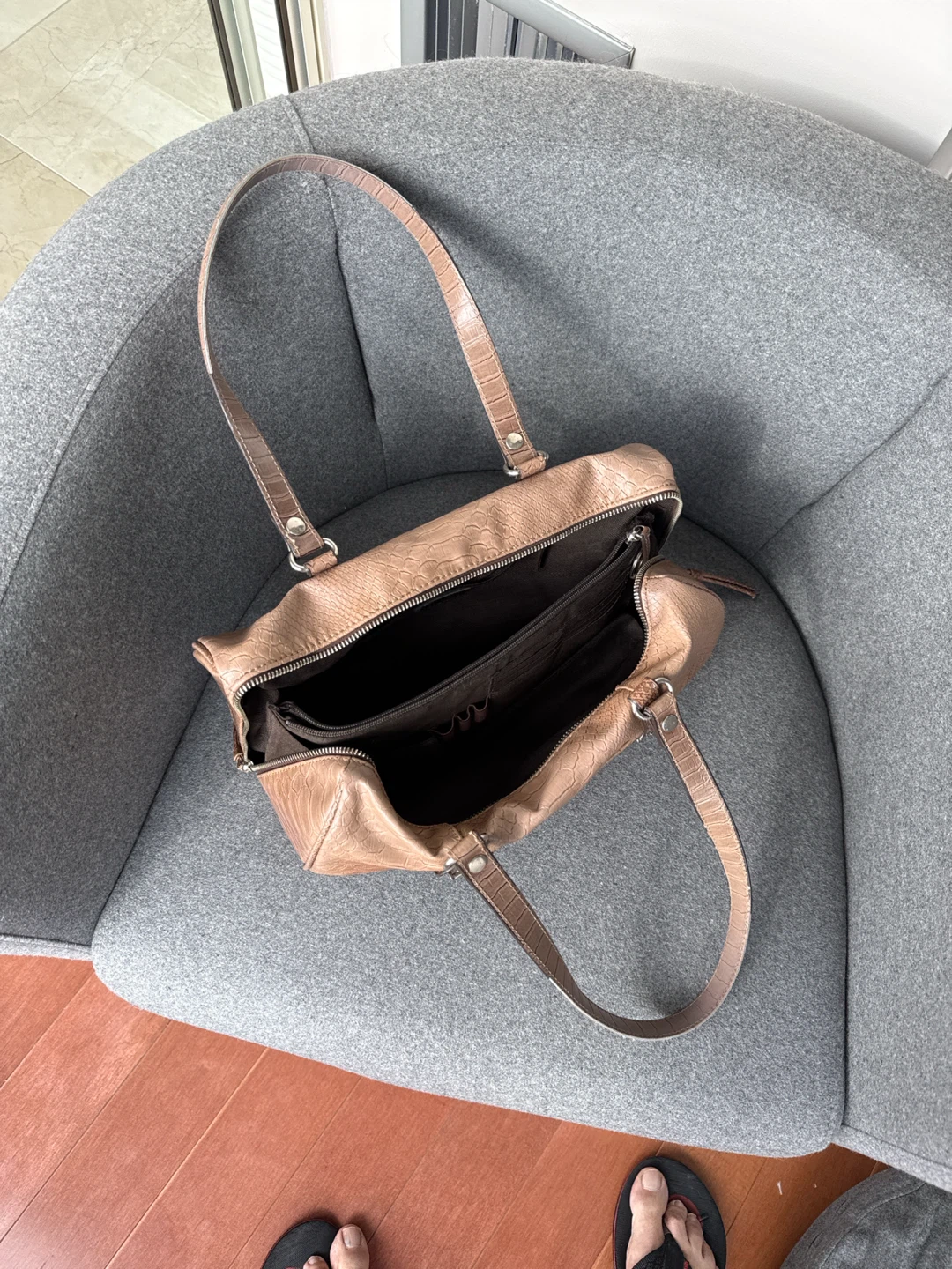 Liz Claiborne beige handbag - photo 4