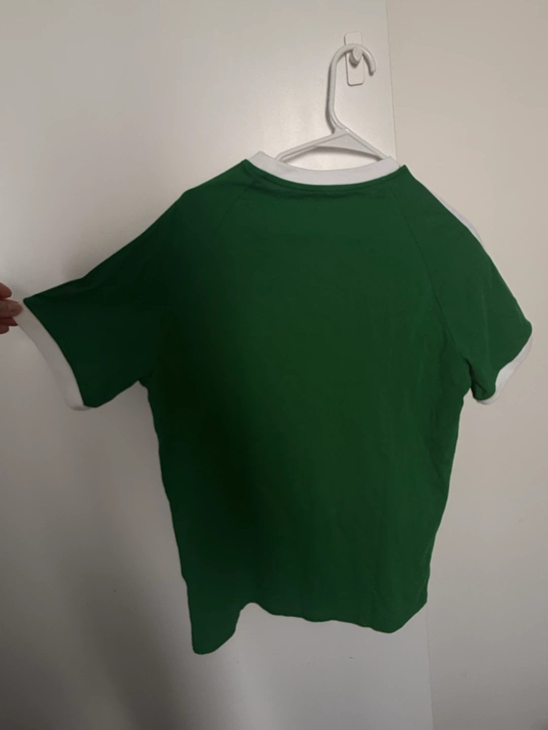 Adidas Originals 3-Stripes Green T-Shirt - photo 4