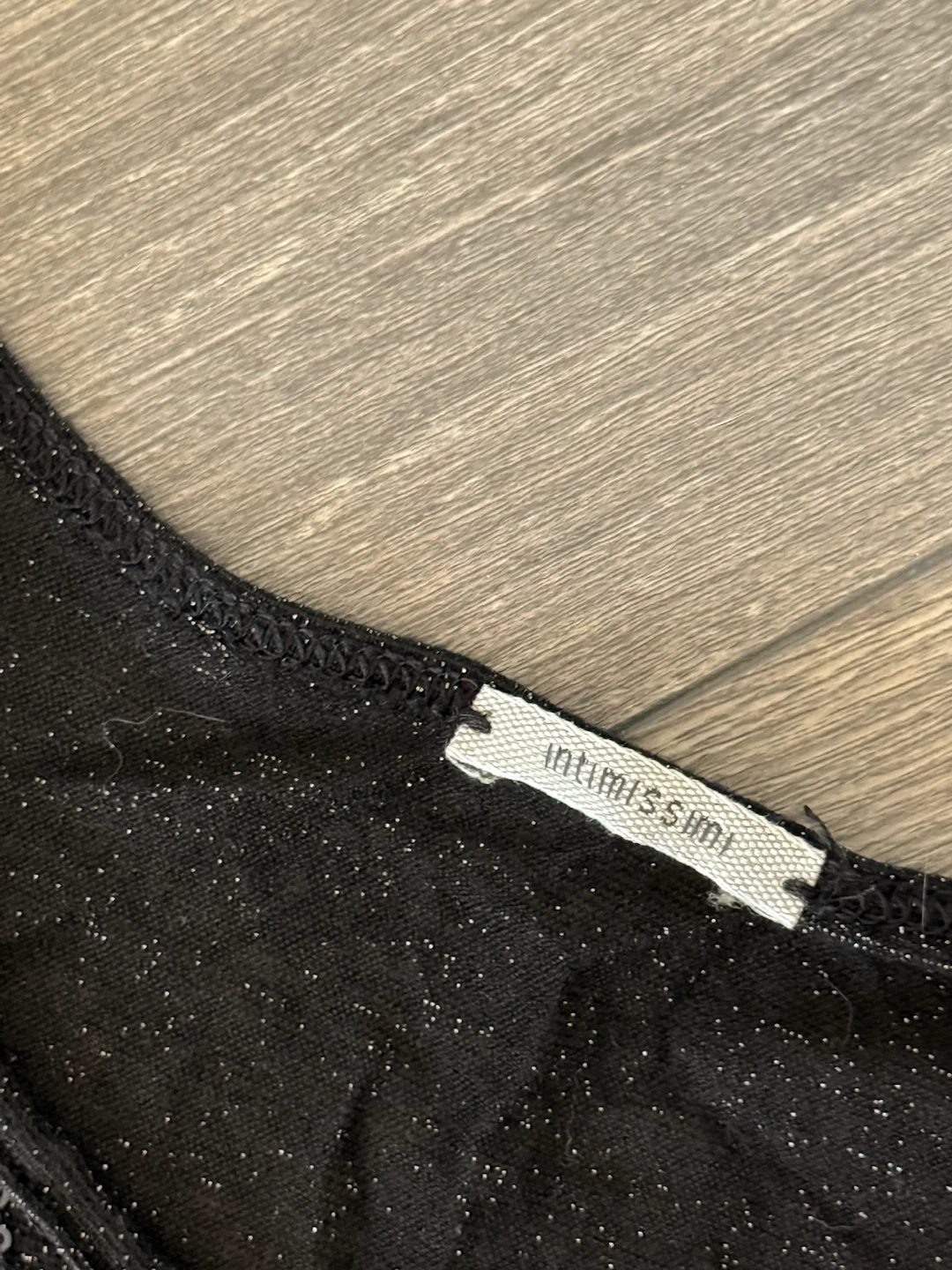 Intimissimi Black Shimmer Sequin long sleeve - photo 3