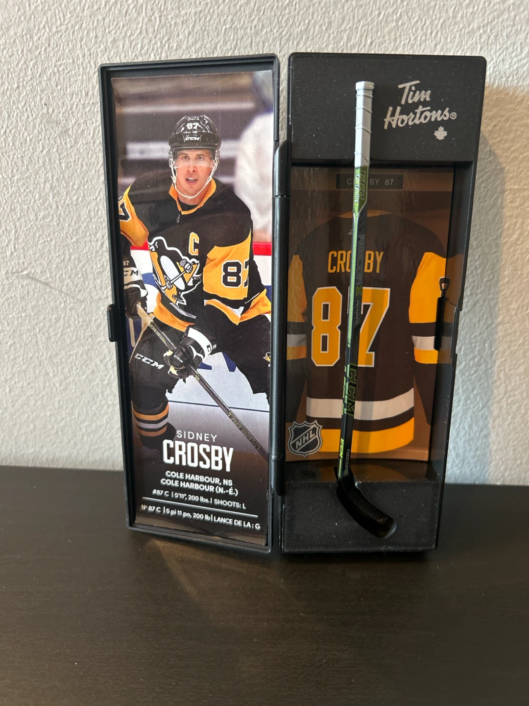 Tim Hortons Sidney Crosby NHL Collectible Stick