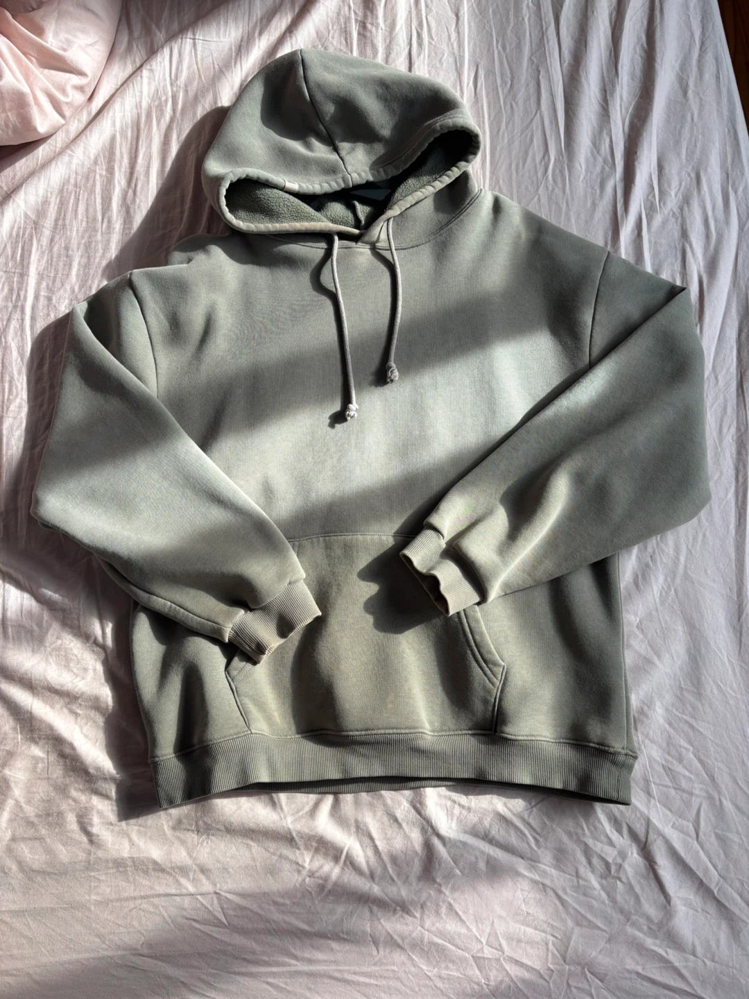 Call It Spring Oversized Cozy Sage Green Hoodie