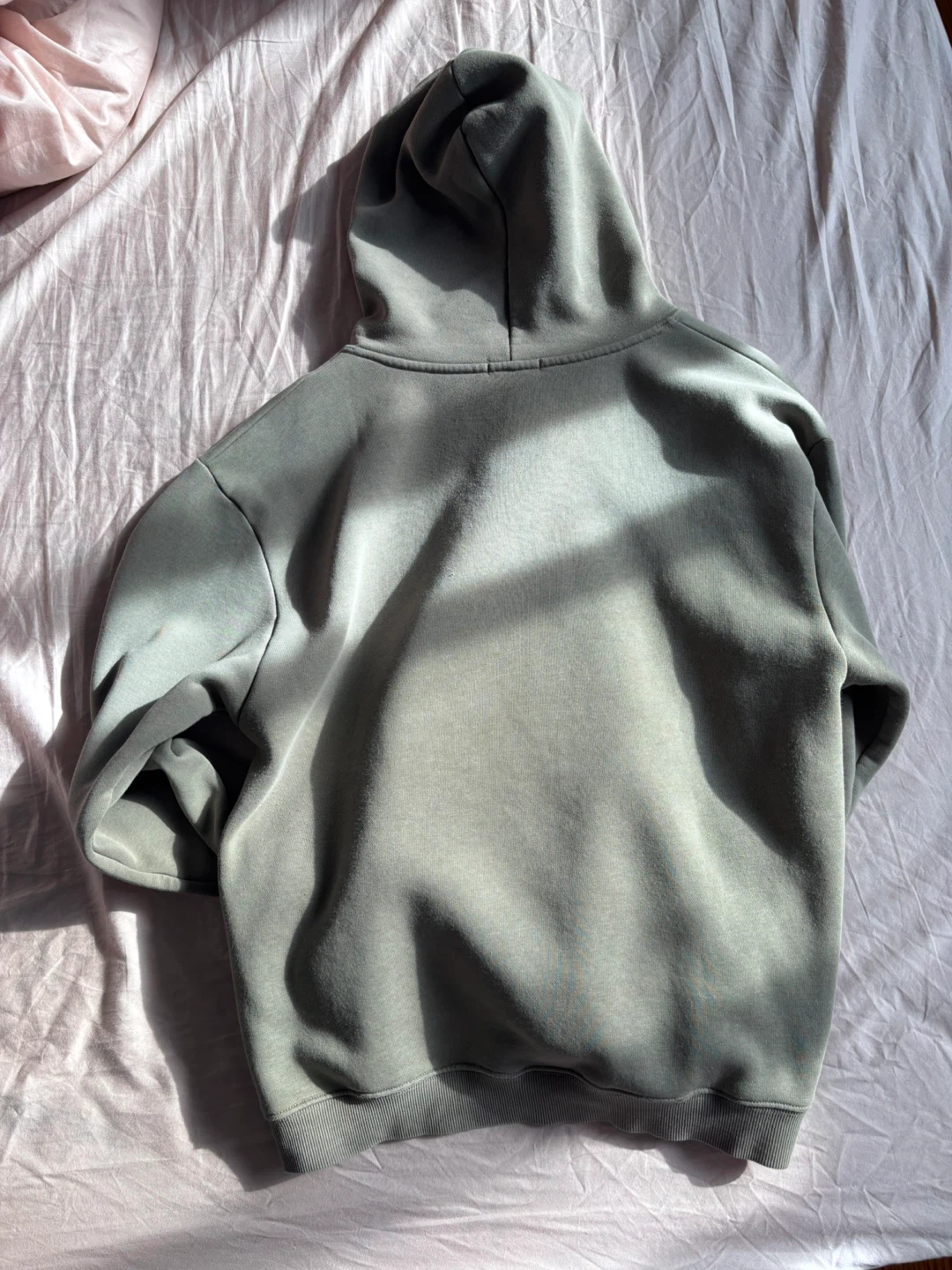 Call It Spring Oversized Cozy Sage Green Hoodie - photo 3