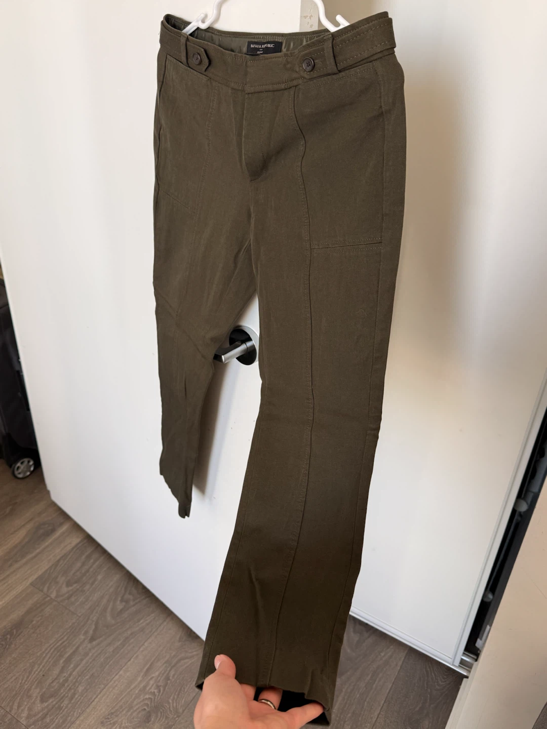 Banana Republic Sloan Pants Olive Green Size 4
