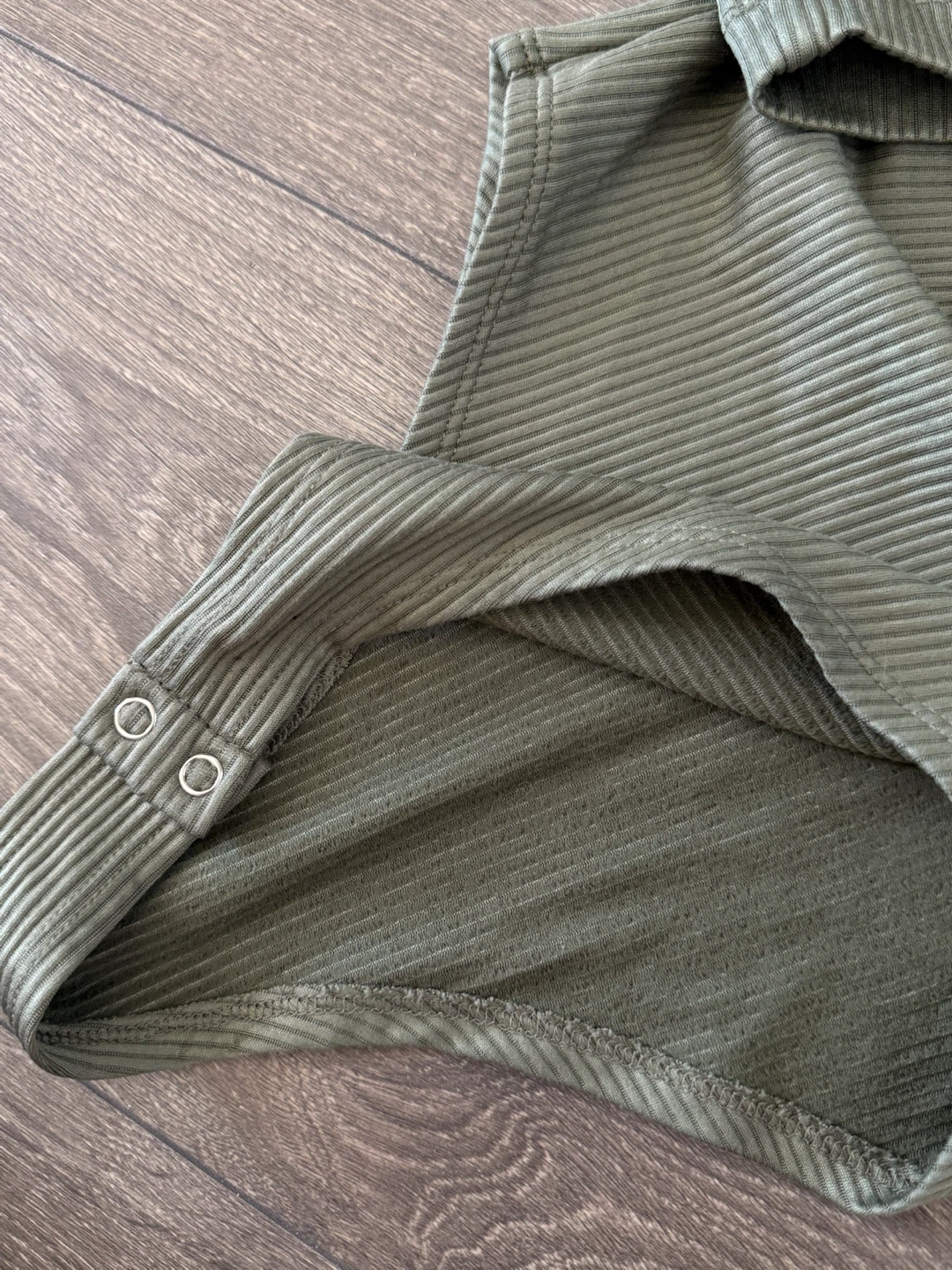 Ribbed Long Sleeve Bodysuit - photo 4