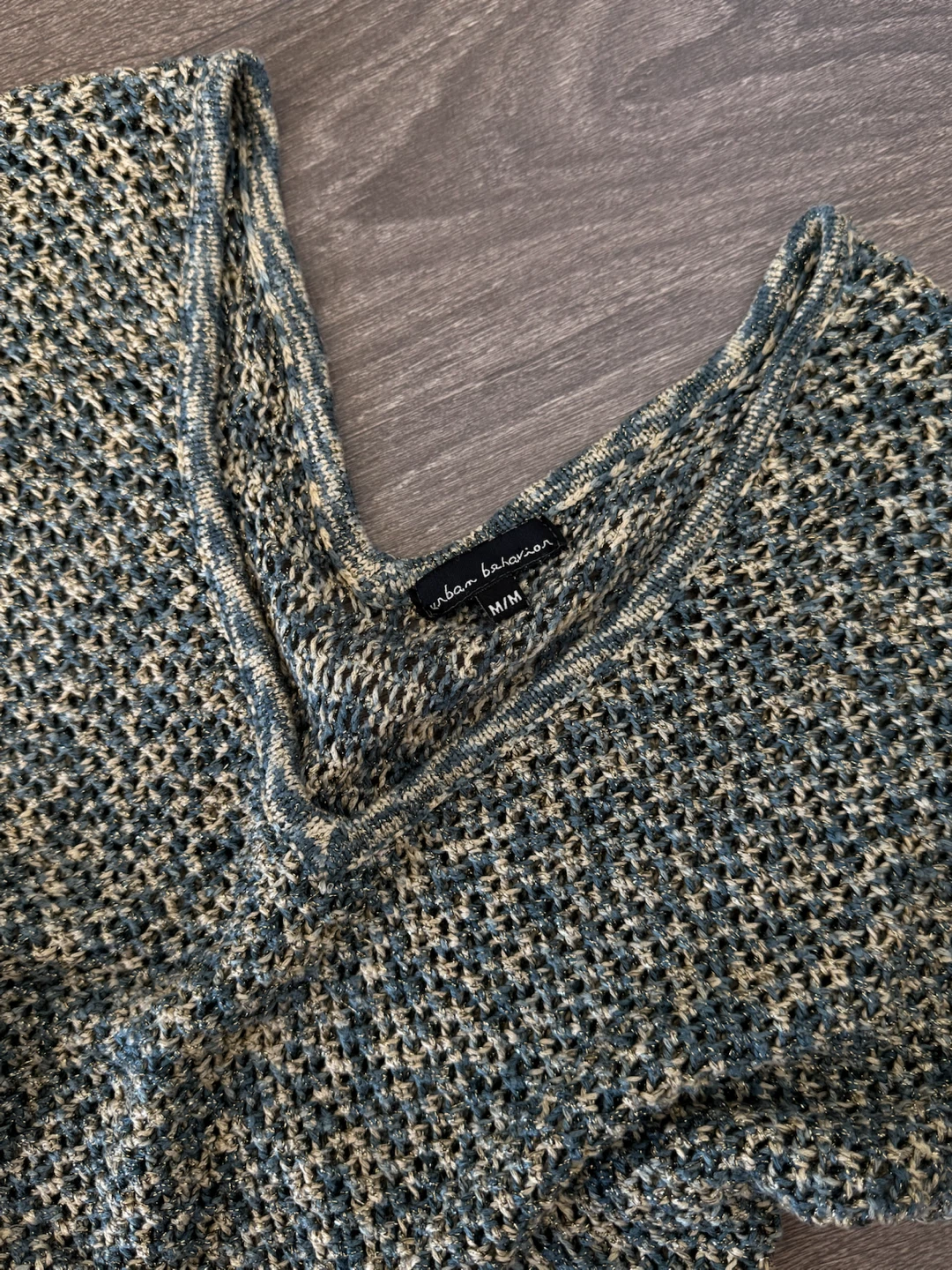 Urban Behavior Mesh V-Neck Top - photo 2