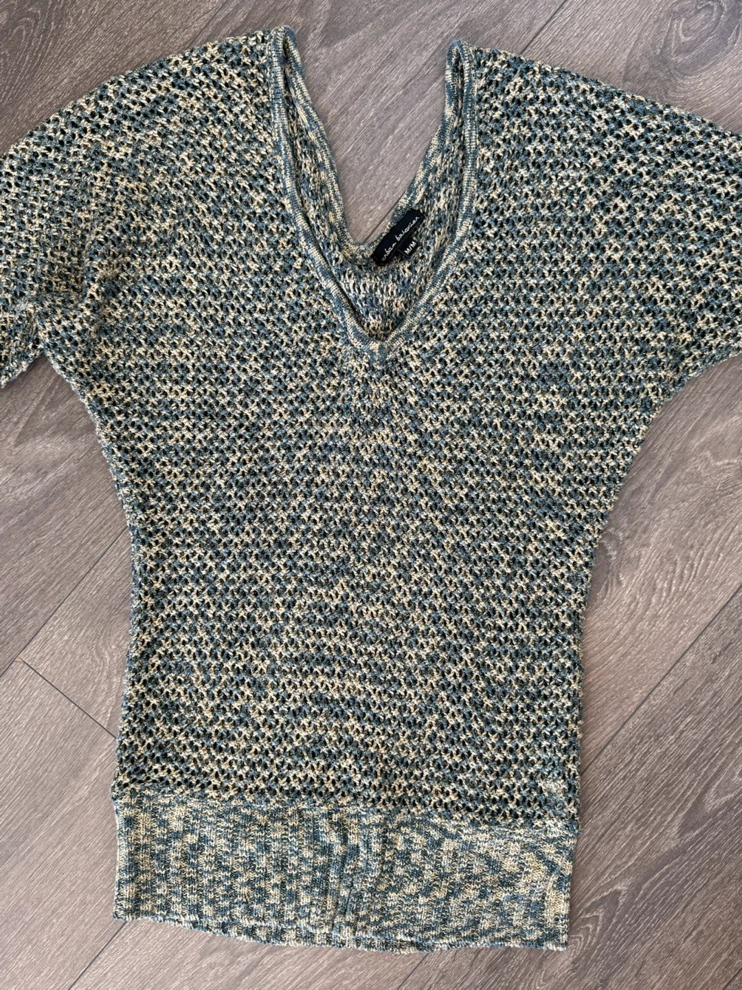 Urban Behavior Mesh V-Neck Top - photo 3