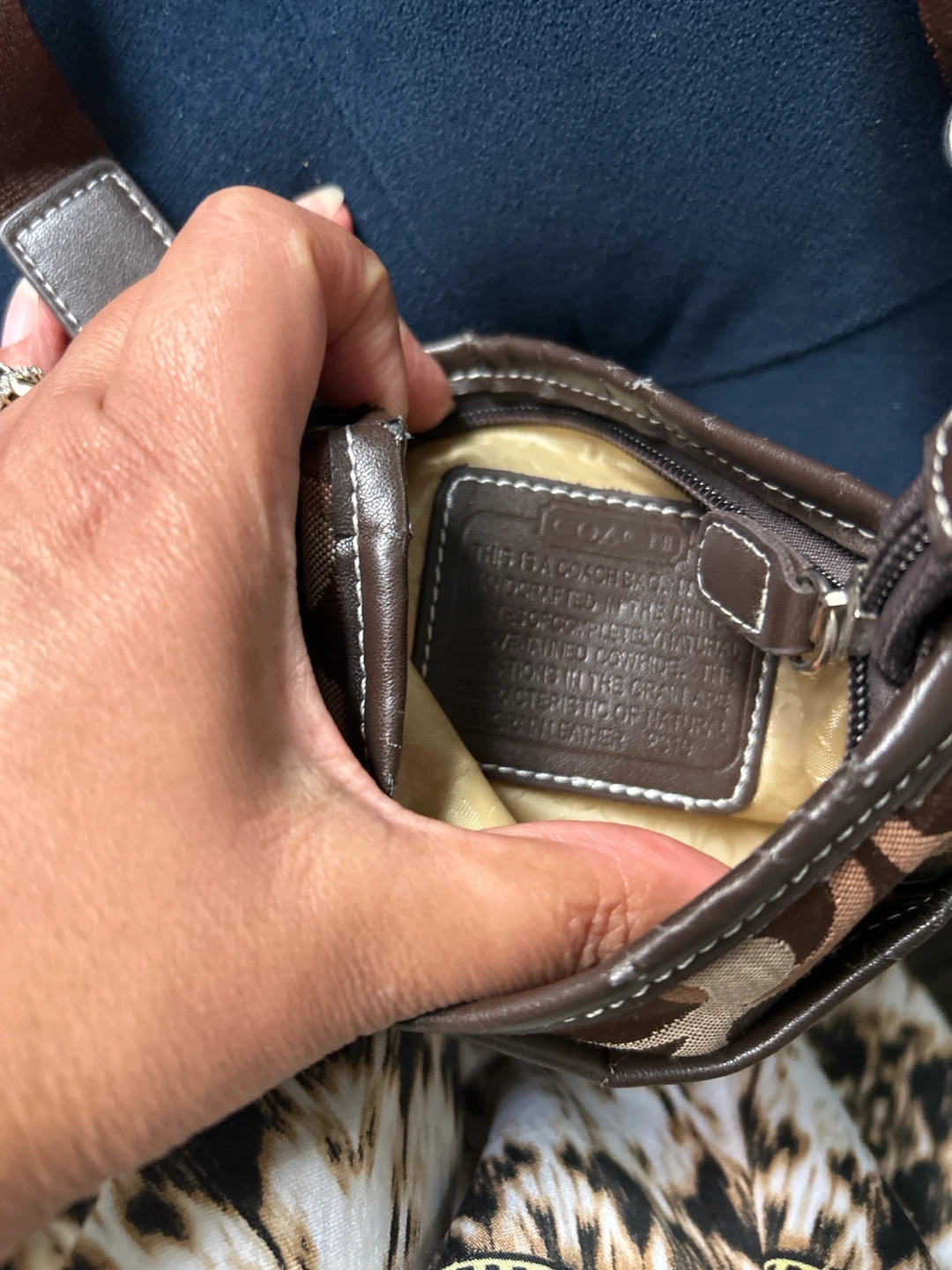 Coach Signature C Crossbody Bag Brown - photo 2