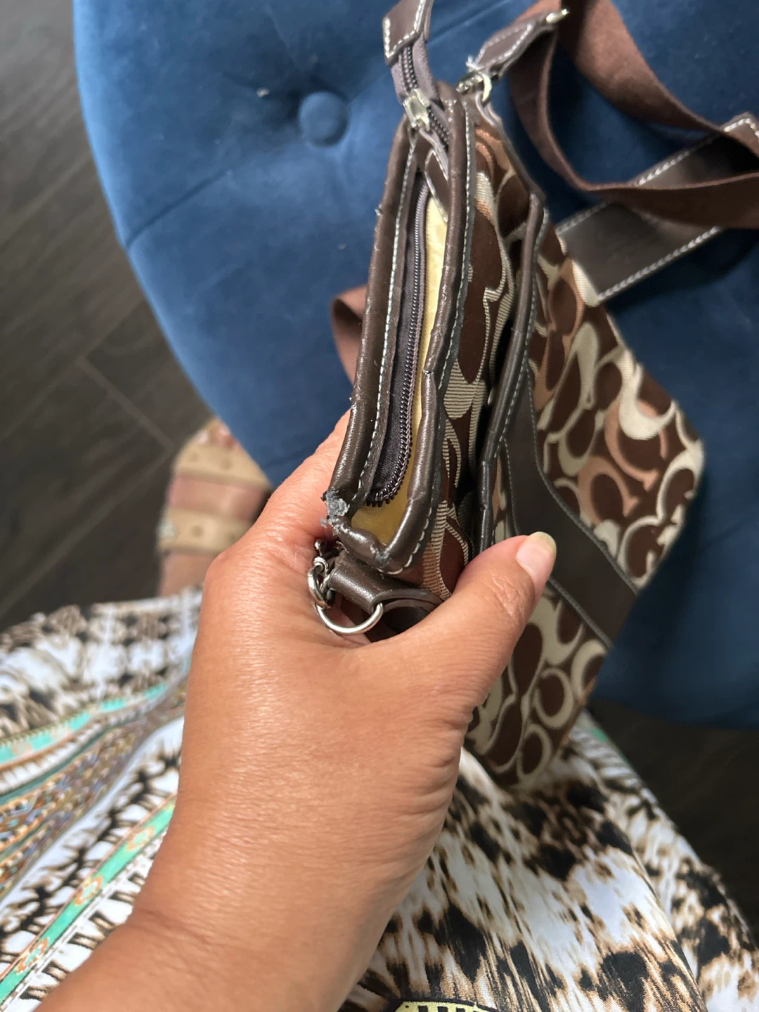 Coach Signature C Crossbody Bag Brown - photo 3