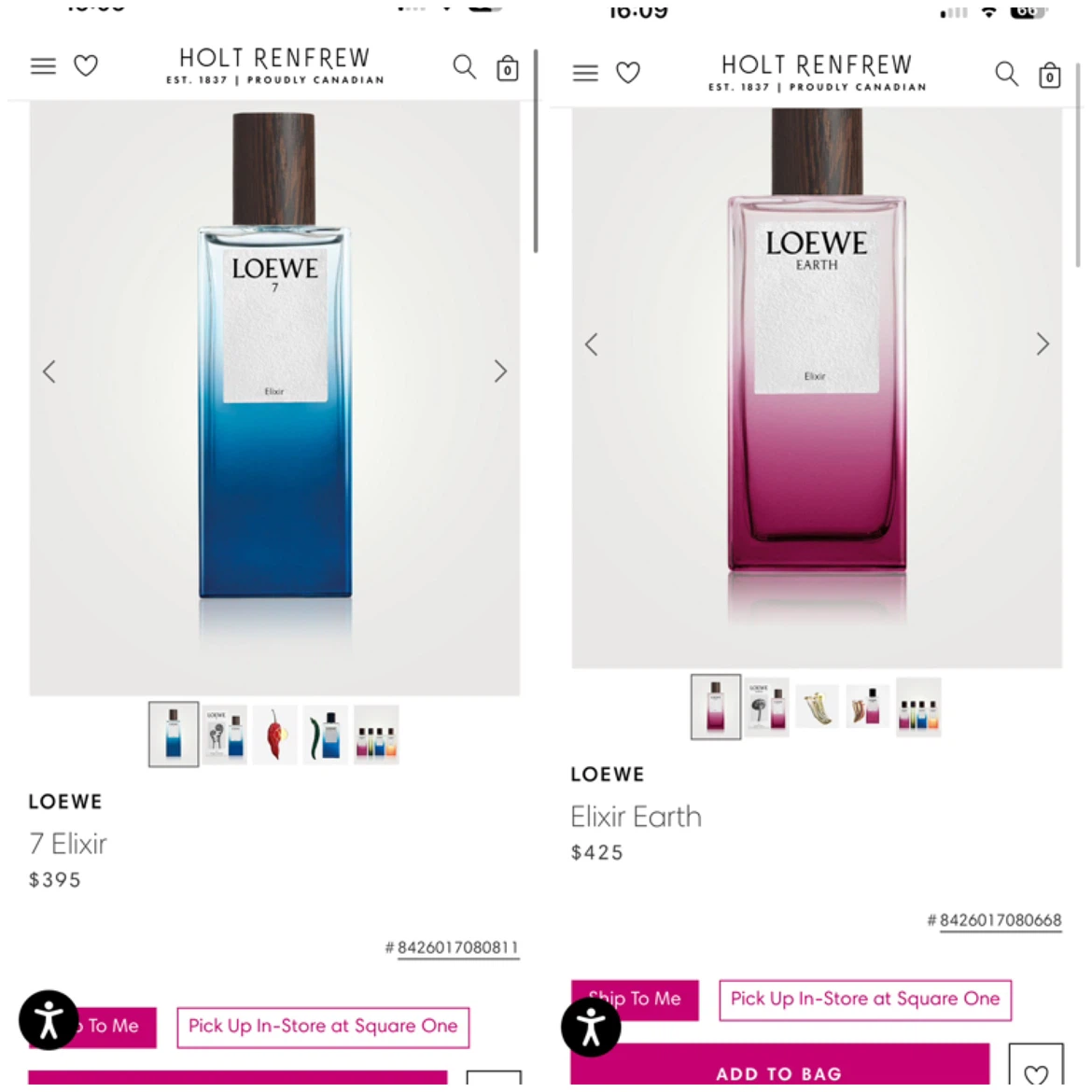 Loewe 7 Elixir 100ml and Earth Elixir 100ml - photo 4