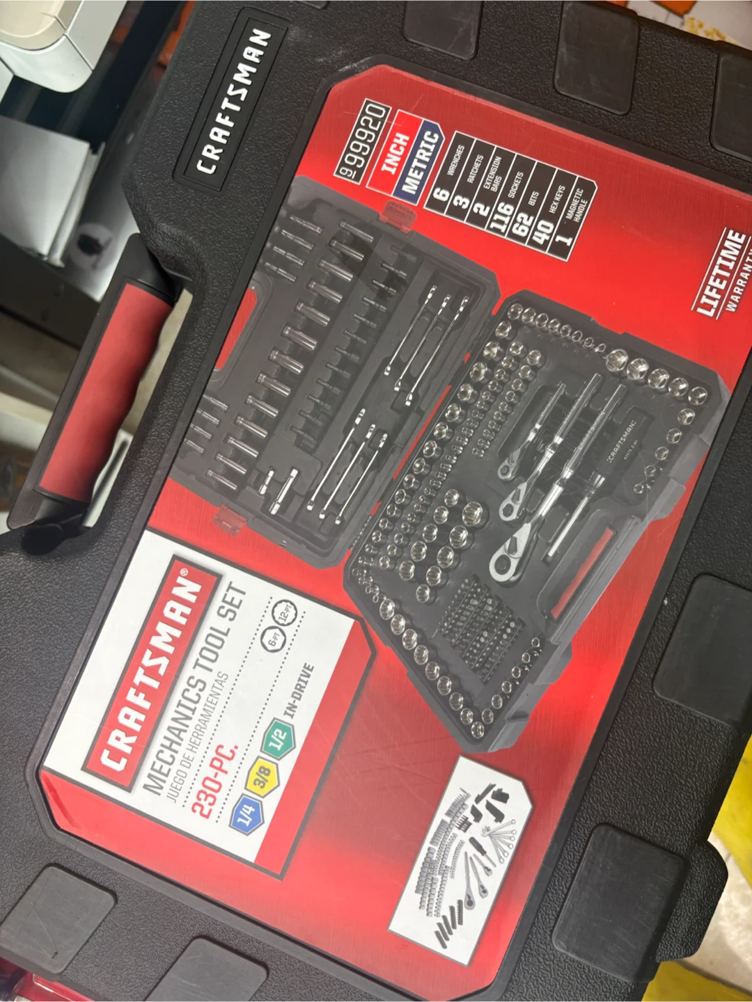Craftsman 230-Piece Mechanics Tool Set