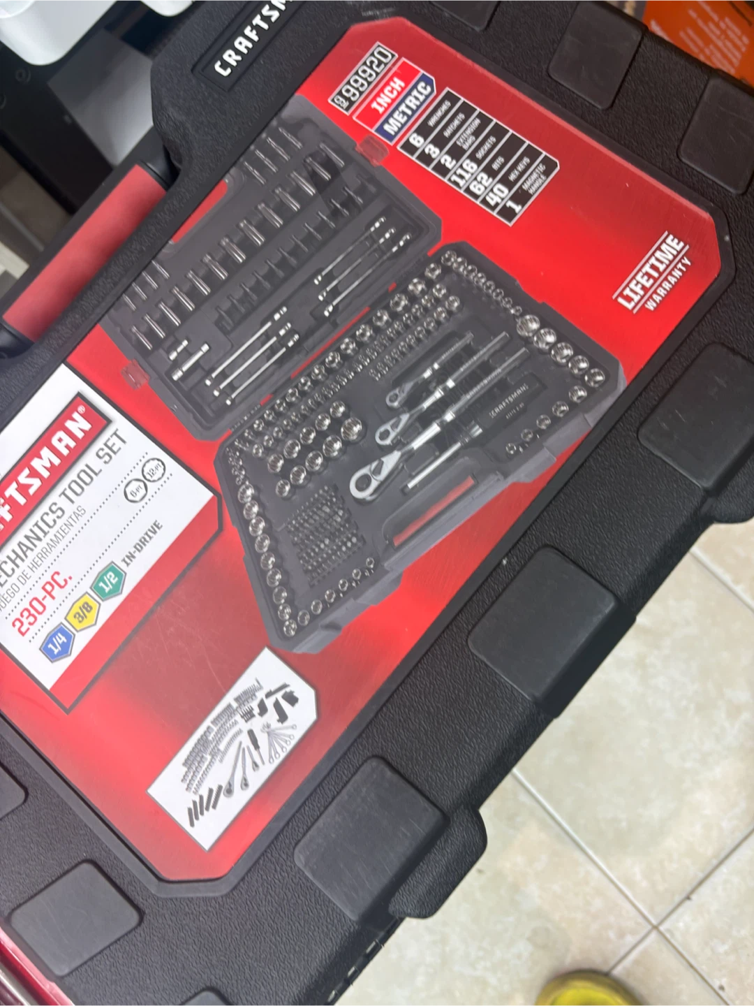 Craftsman 230-Piece Mechanics Tool Set - photo 5