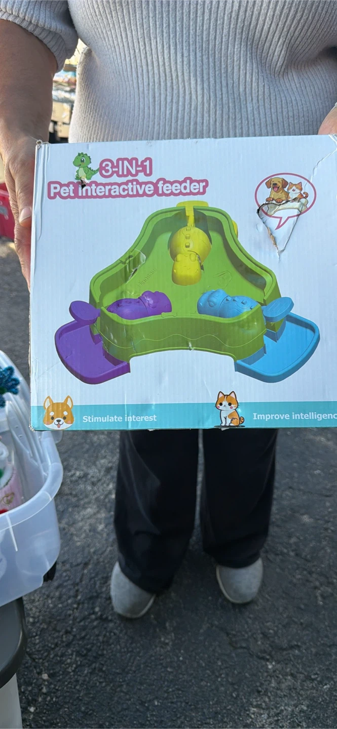 3-in-1 Pet Interactive Feeder