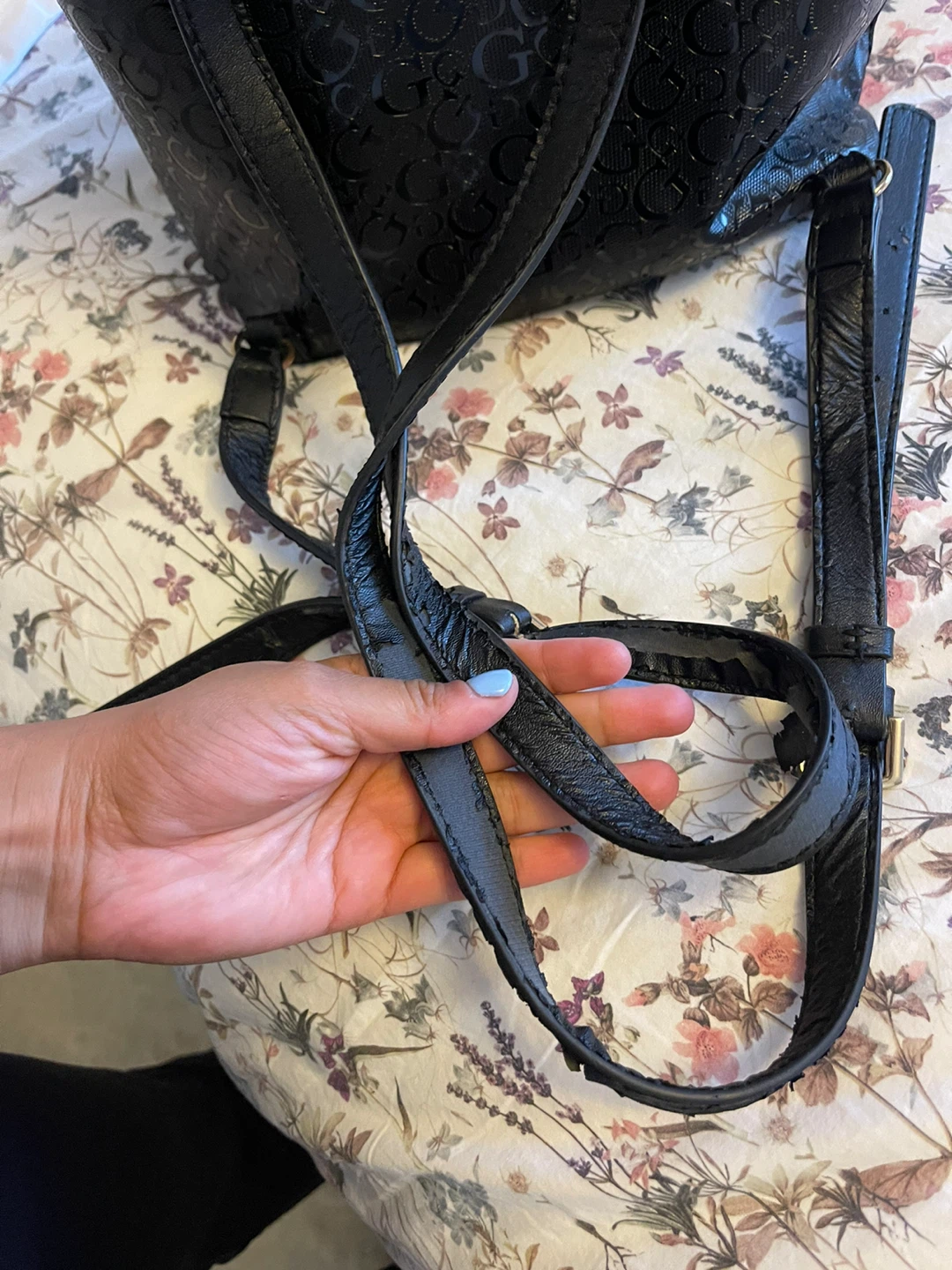 Guess Black Logo Backpack - photo 5