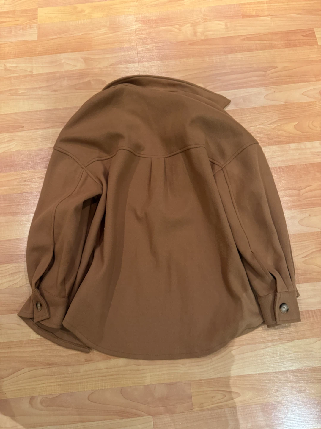 SHEIN Brown Oversized Shacket - M - photo 2