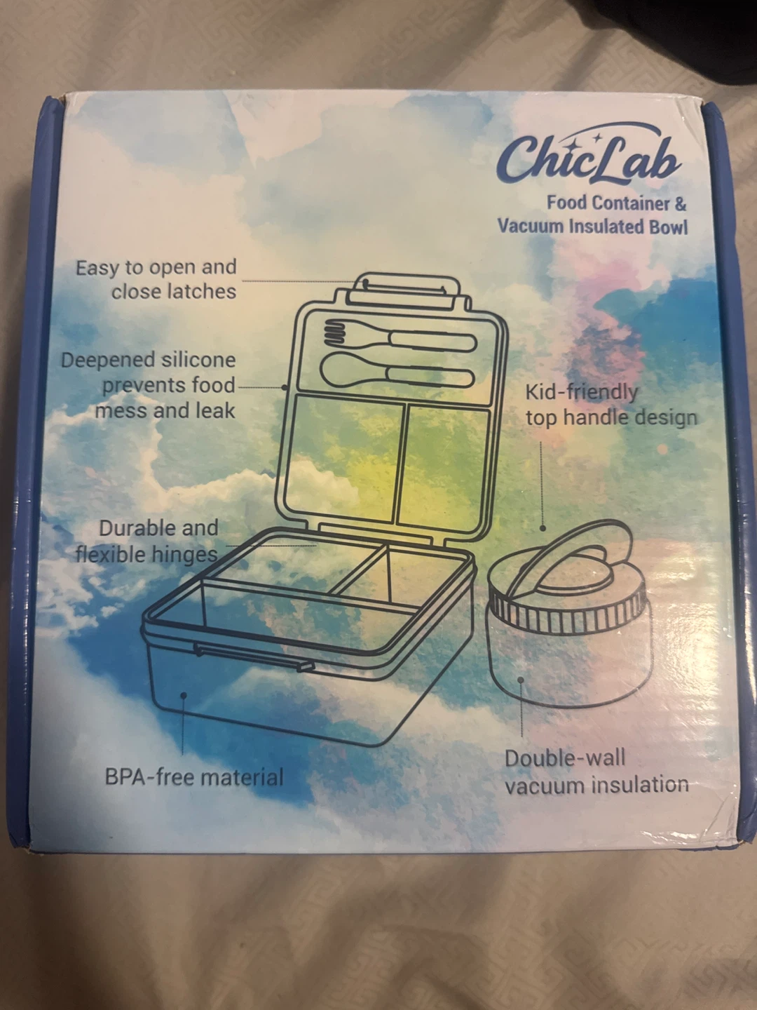 ChicLab Food Container and Vacuum Insulated Bowl