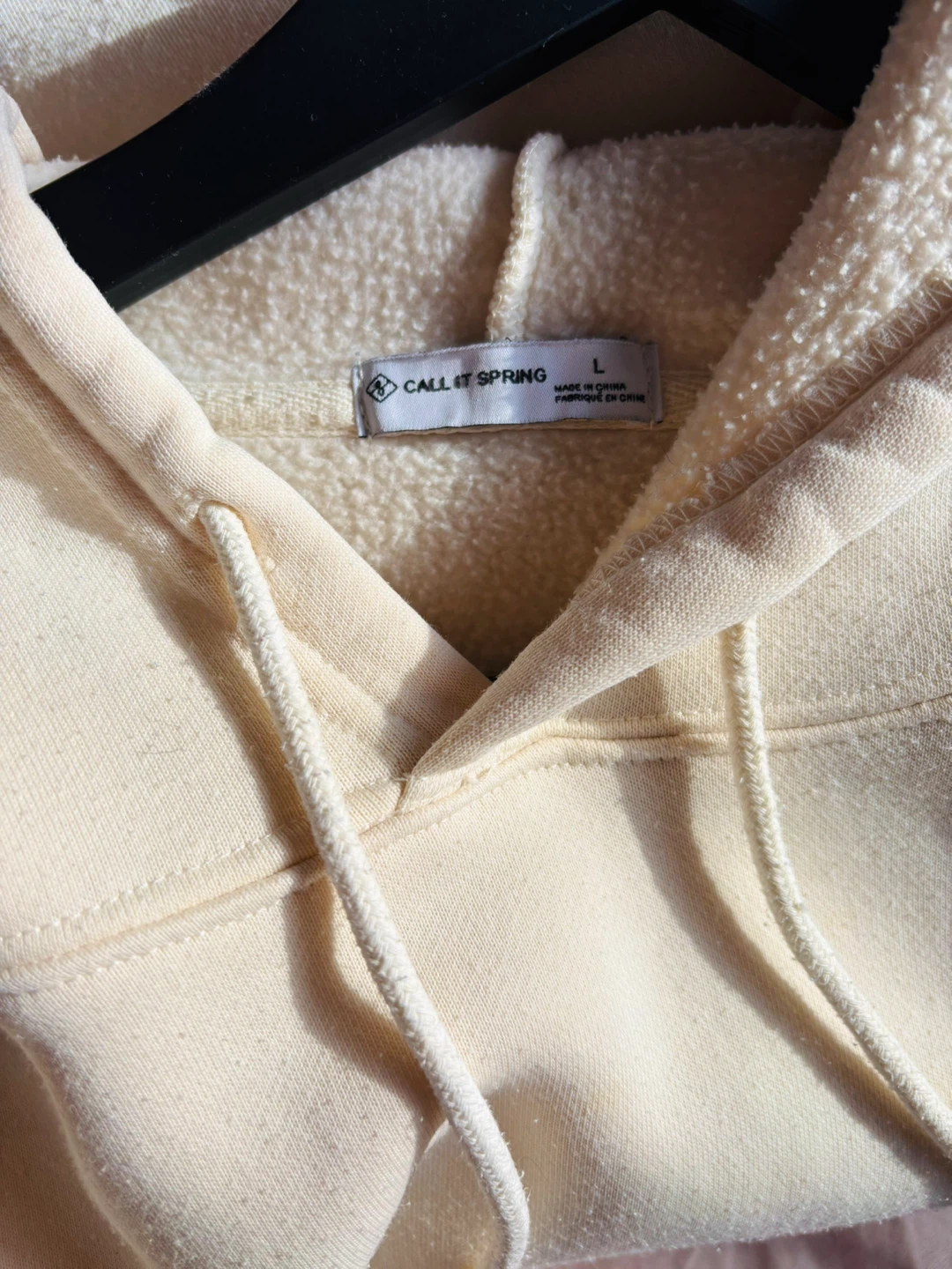 Call It Spring Oversized Cream Hoodie - photo 3