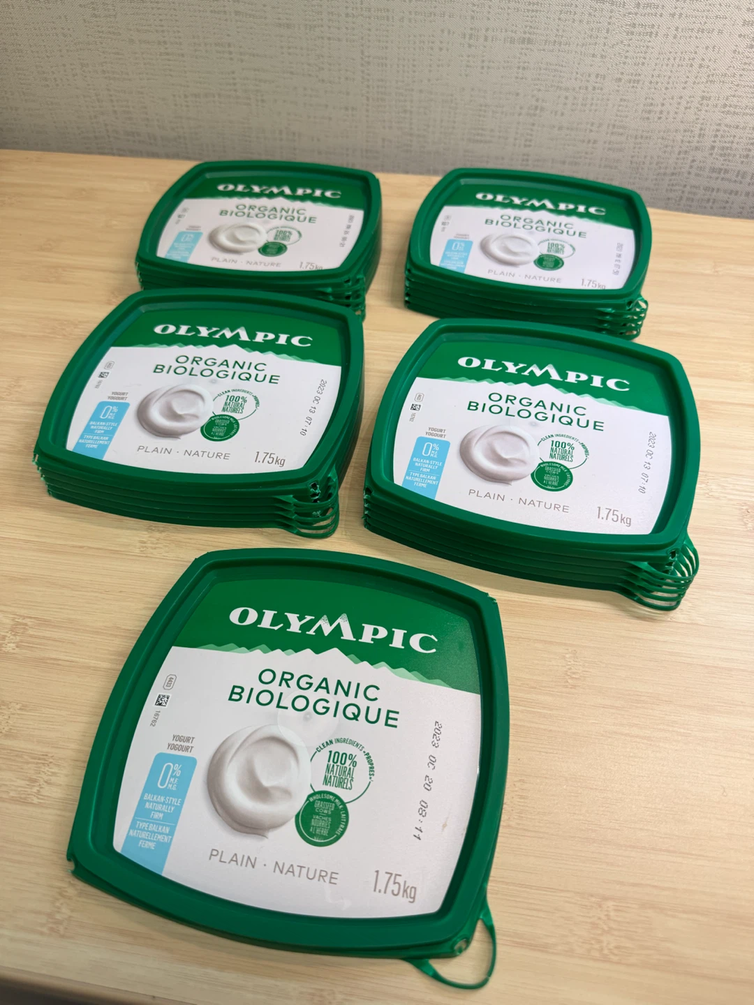 21 pieces 1.75kg Olympic Yogurt Lids - photo 3