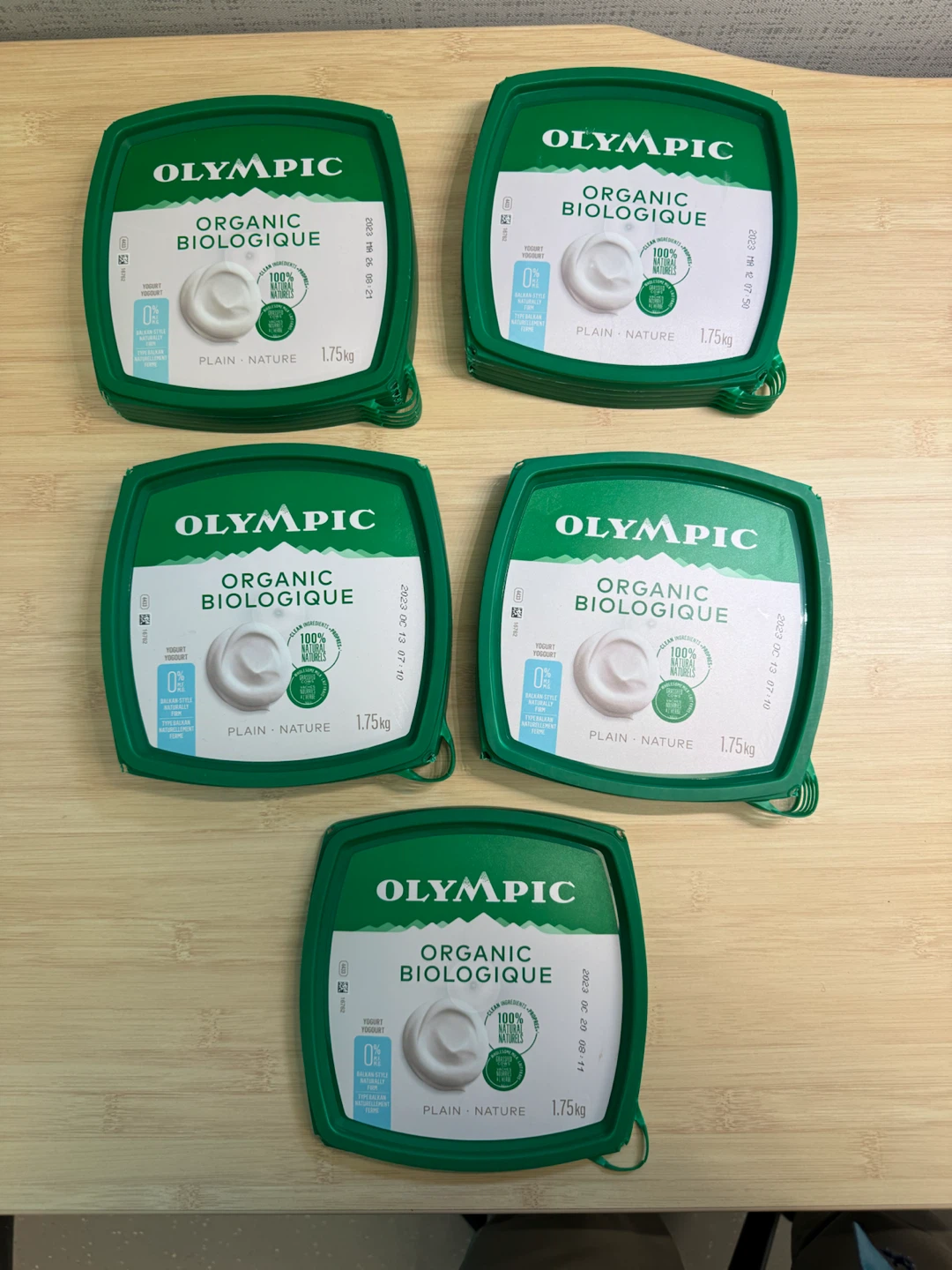 21 pieces 1.75kg Olympic Yogurt Lids - photo 4