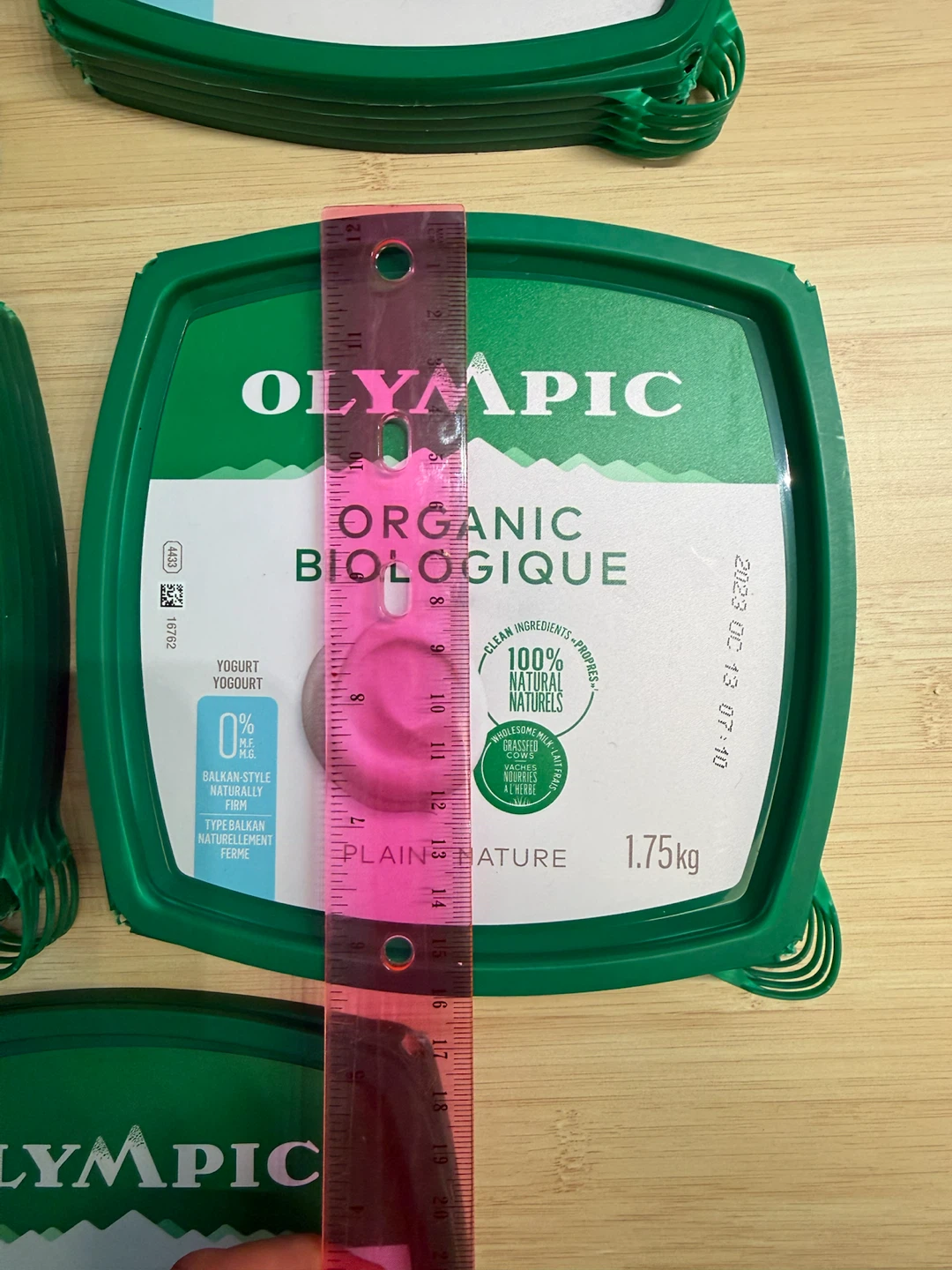 21 pieces 1.75kg Olympic Yogurt Lids - photo 5