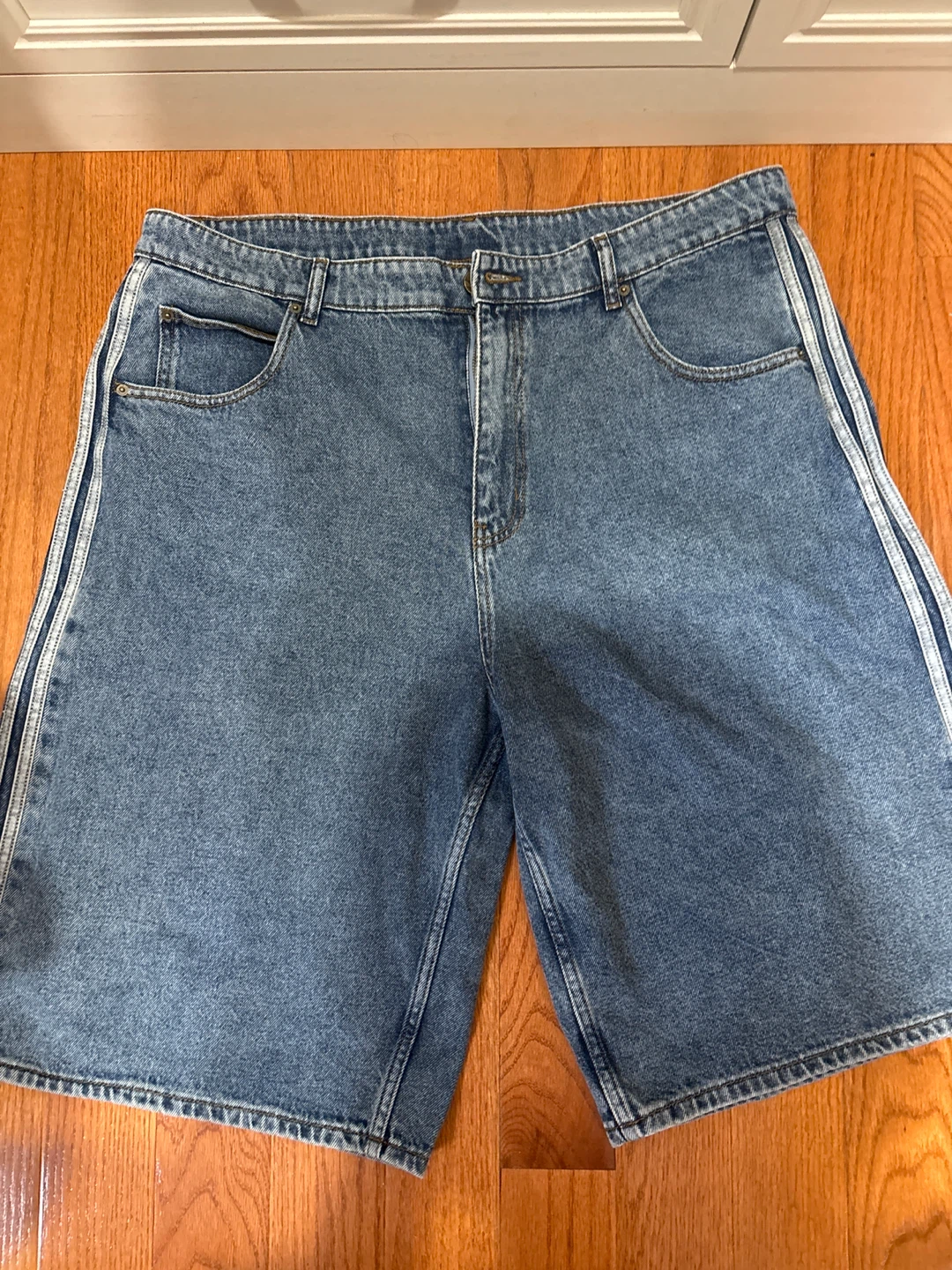 Adidas Originals Denim Shorts - photo 2