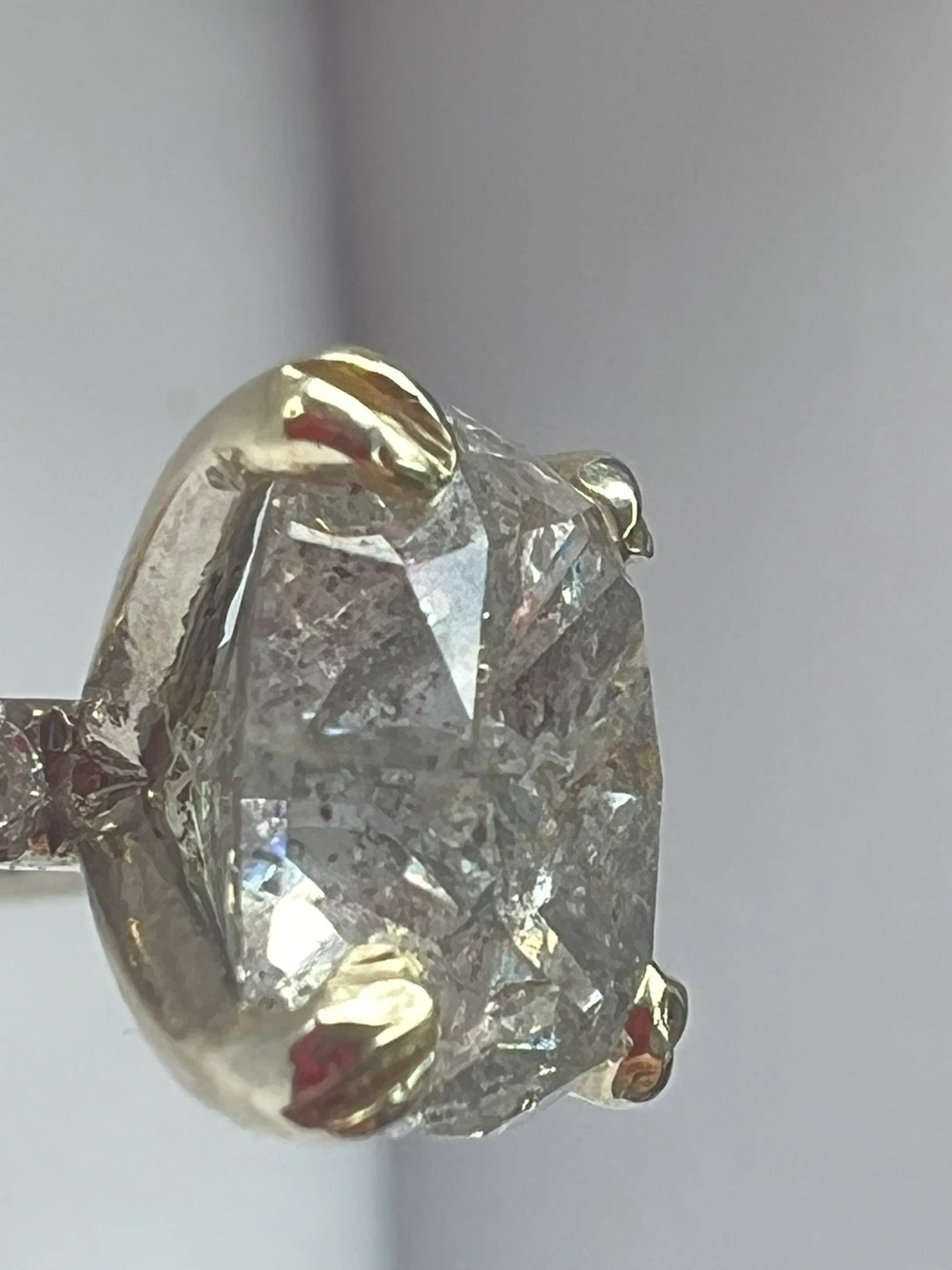14 k Solitaire Diamond Ring 1.65 ctw - photo 2
