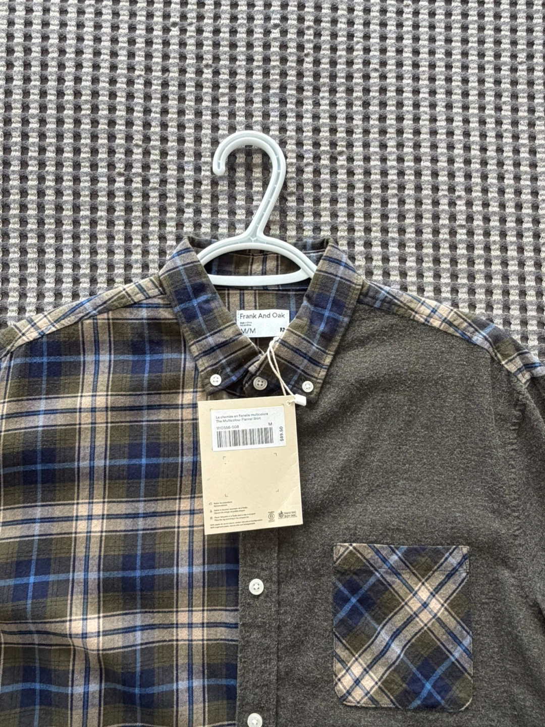 Frank And Oak Multicolour Flannel Shirt - Size Medium - photo 2