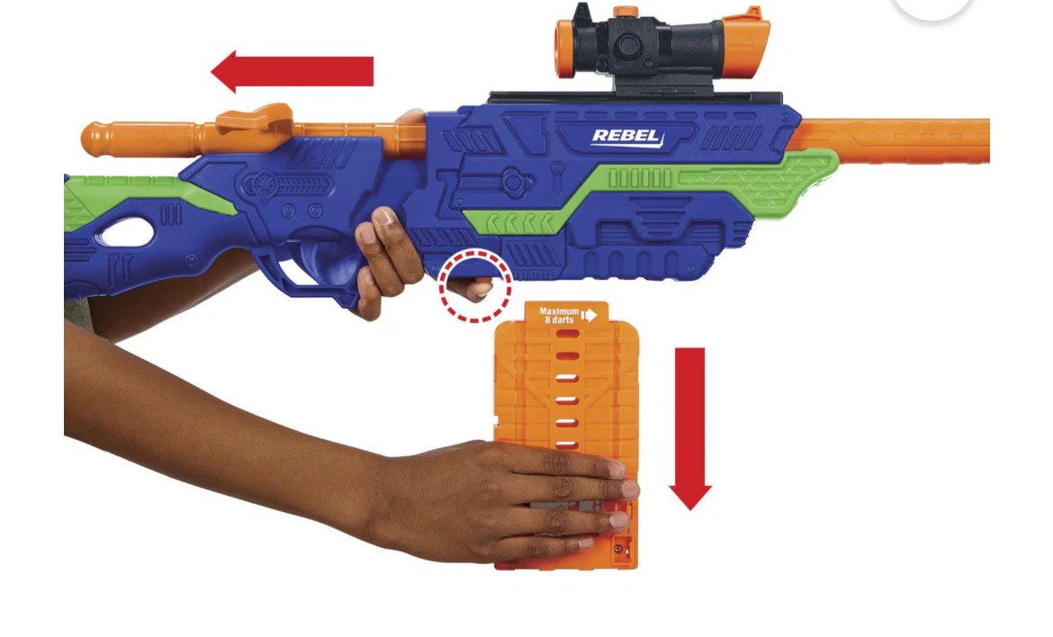Adventure Force Rebel Bolt Action Foam Dart Blaster - photo 4