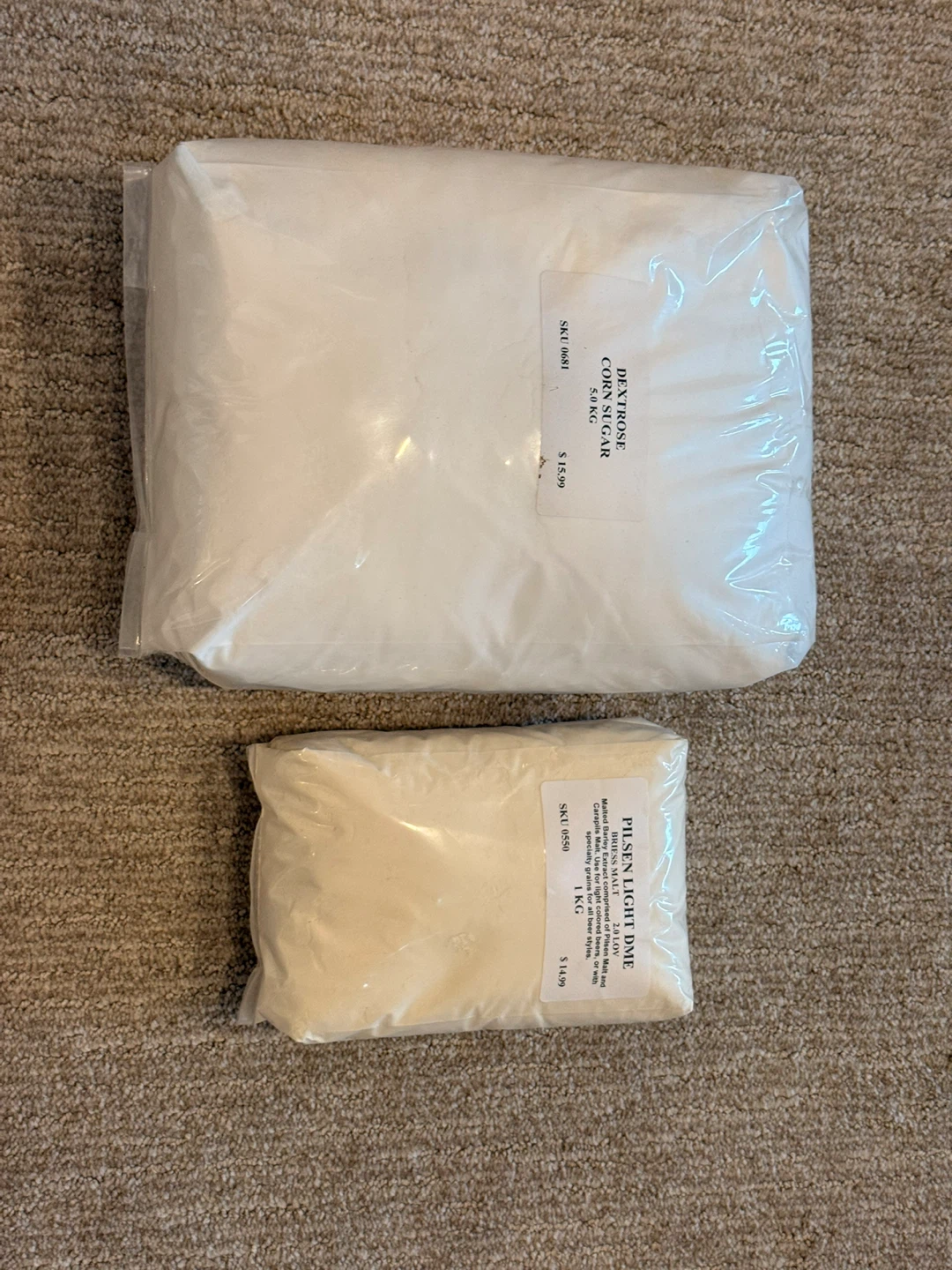 Home Brewing Extract & Sugar Lot - Briess DME & Corn Sugar - photo 2