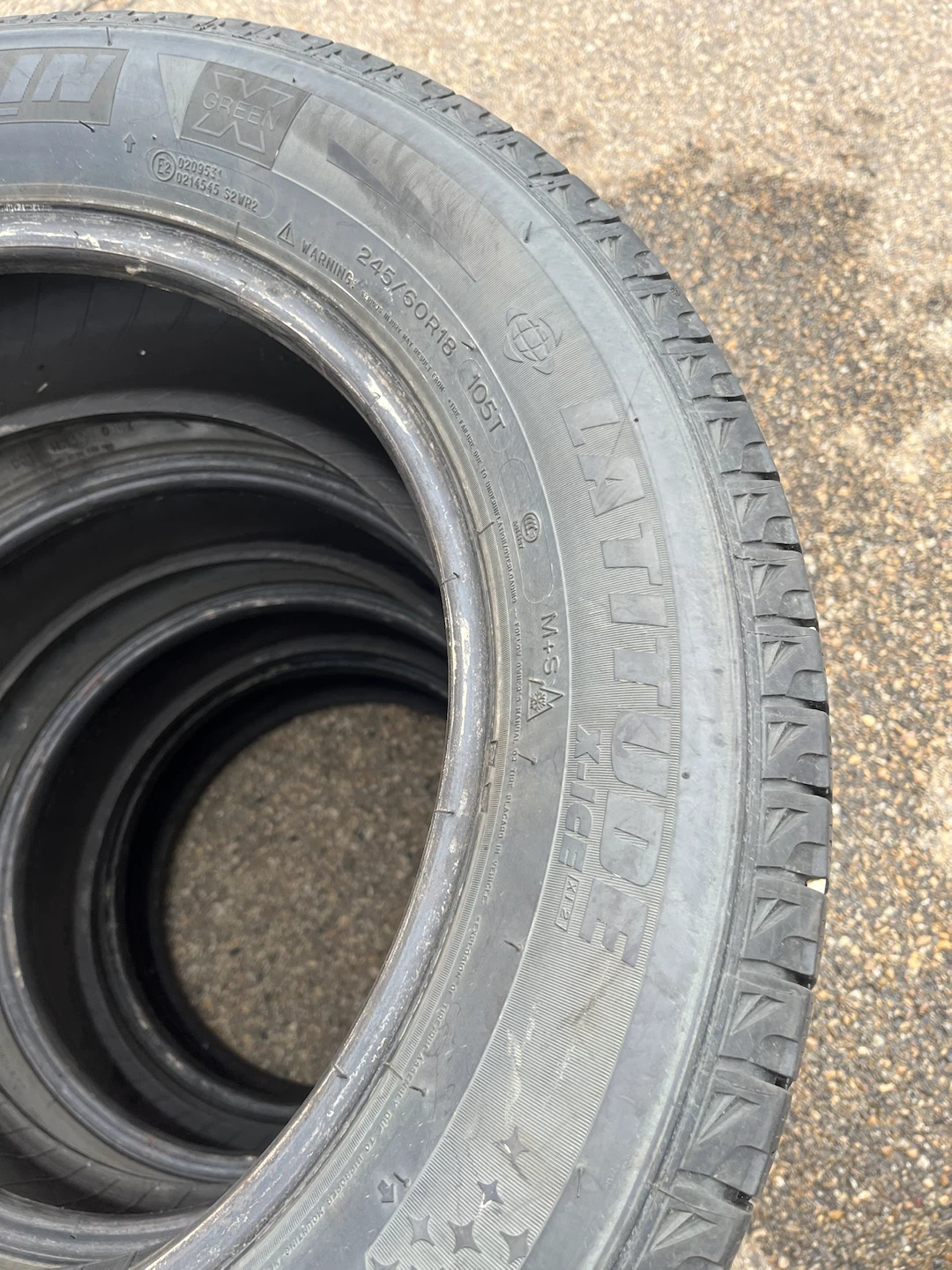 245/60R18 Michelin Latitude X-Ice Winter Tires - photo 2