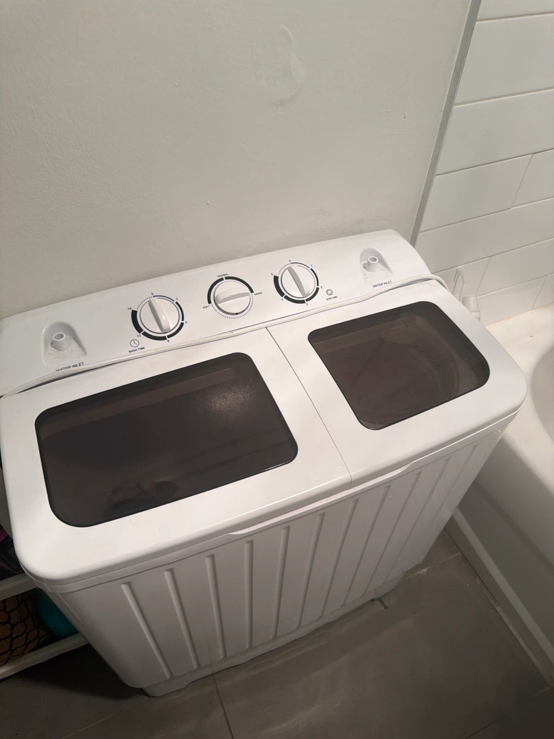 Portable Twin Tub Washing Machine