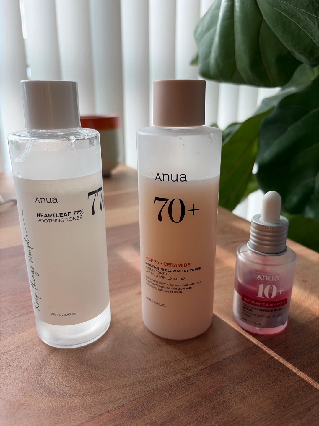 Anua Toner and Serum