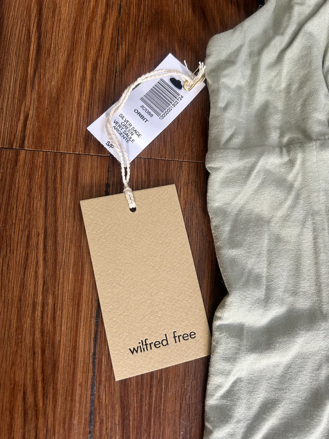 Wilfred Free Orbit Dress - Silver Sage - photo 2