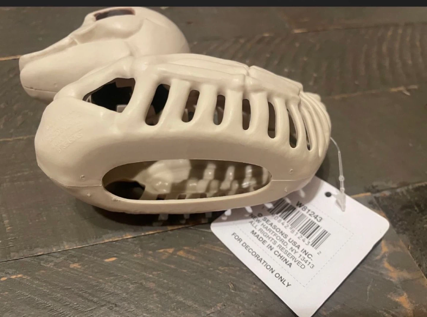 NEW-plastic Halloween Skeleton Duck- faux- Crazy Bonez - photo 4