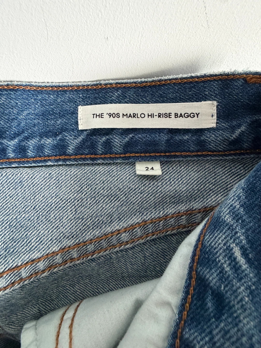 Denim Forum '90s Marlo Hi-Rise Baggy Jeans - photo 3