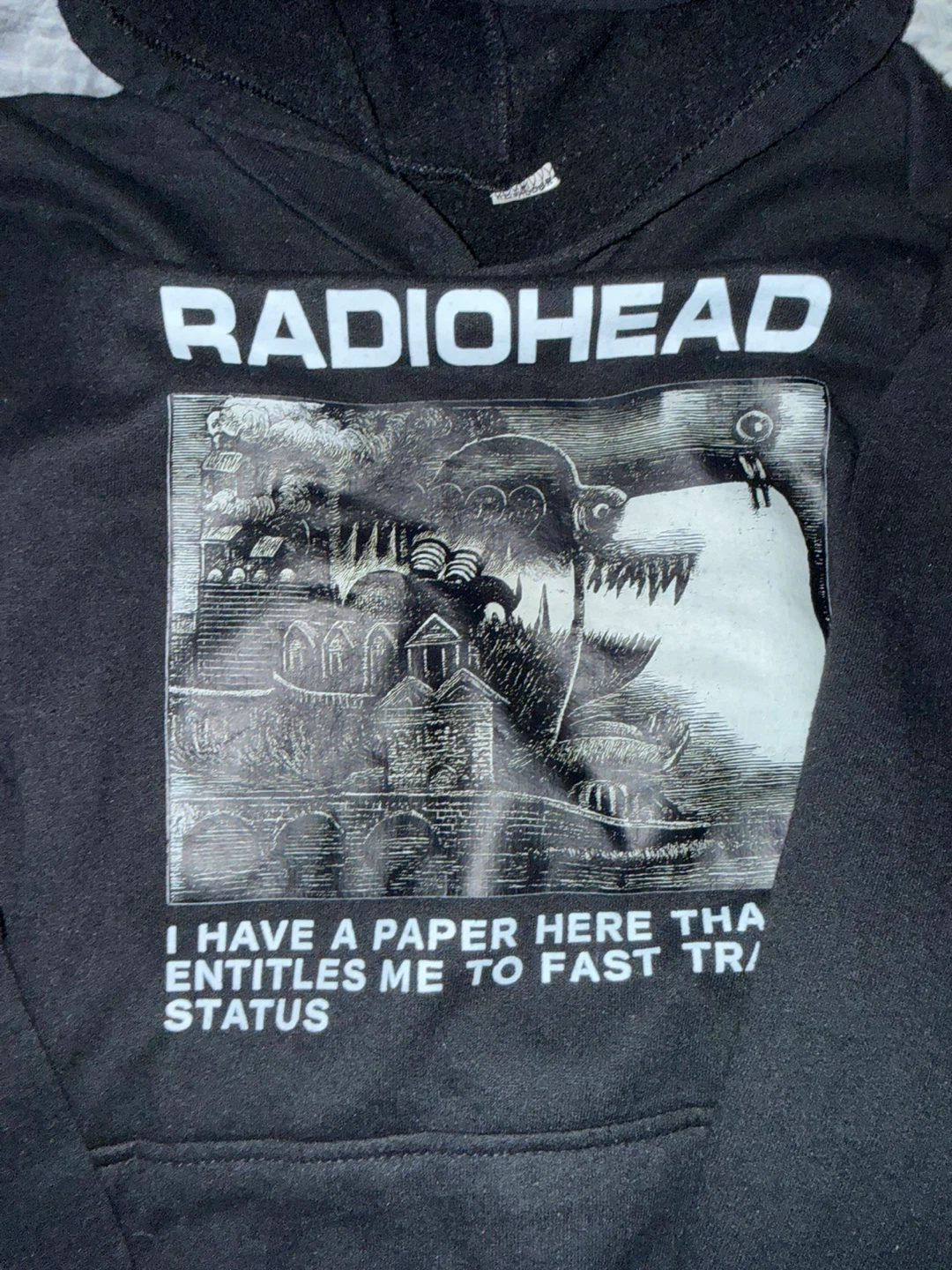 Radiohead Graphic Hoodie - photo 2