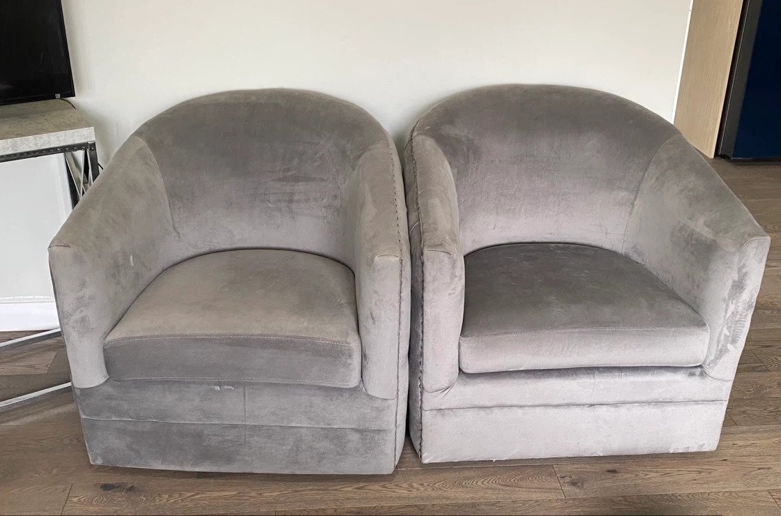 Accent Arm chair with swivel - photo 3