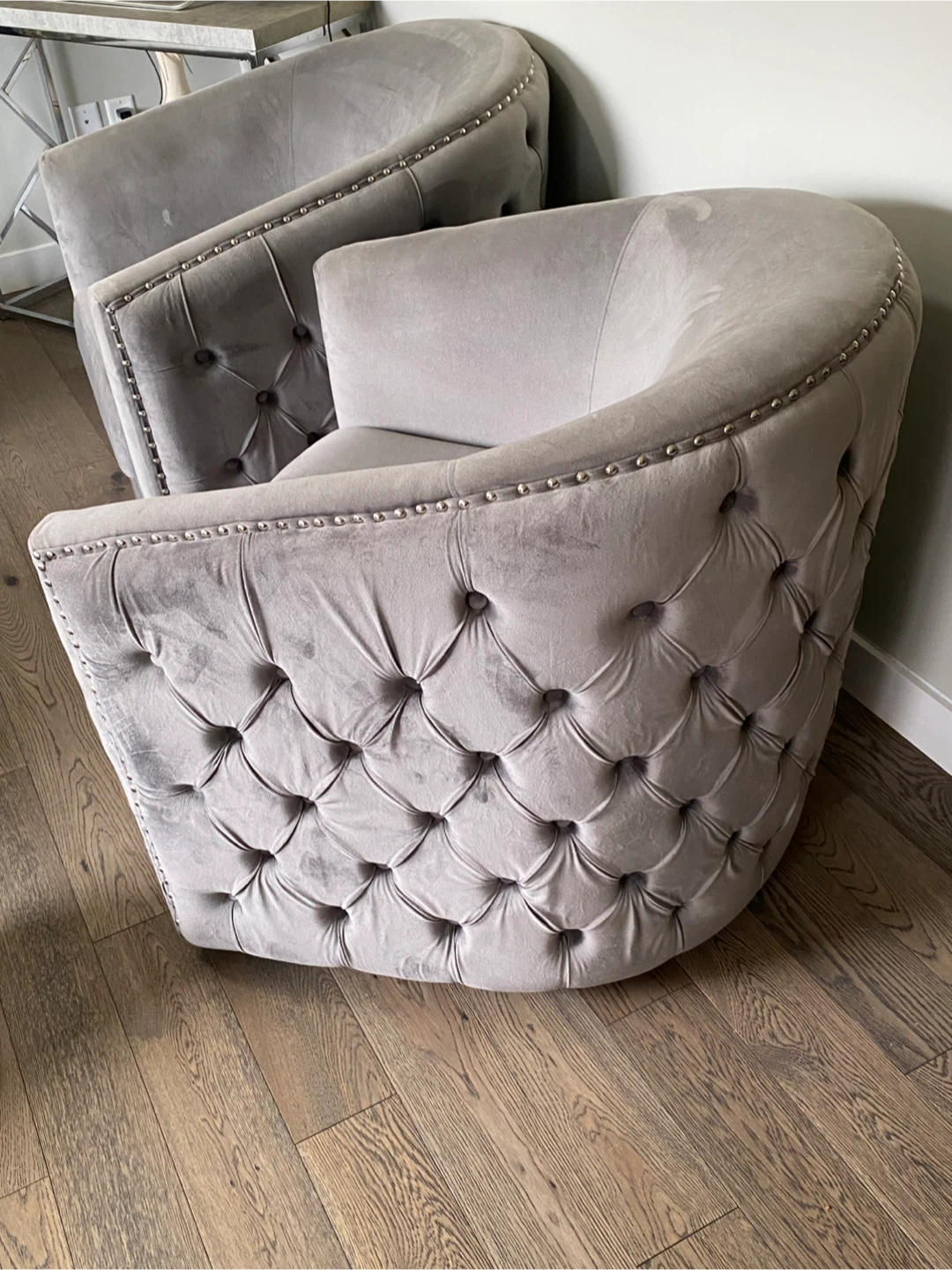 Accent Arm chair with swivel - photo 4