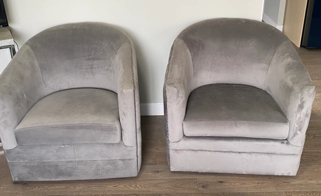 Accent Arm chair with swivel - photo 5