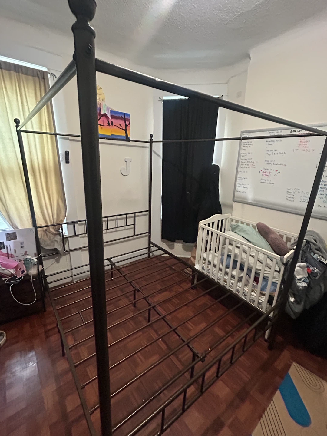 Metal Canopy Bed Frame