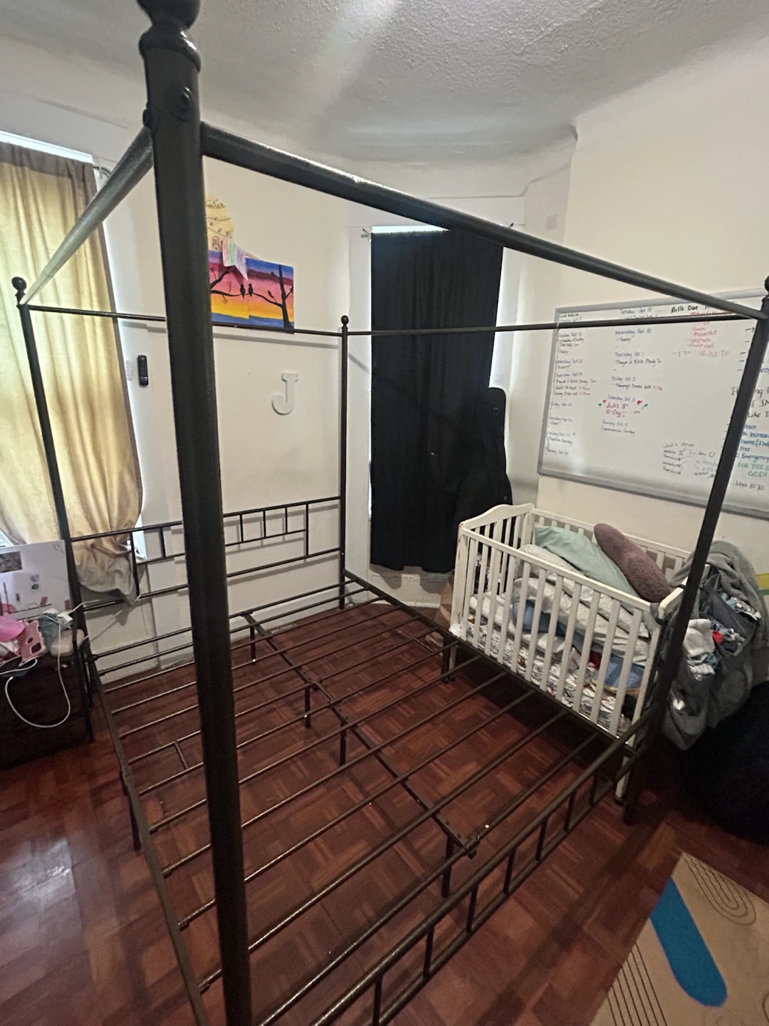 Metal Canopy Bed Frame - photo 2