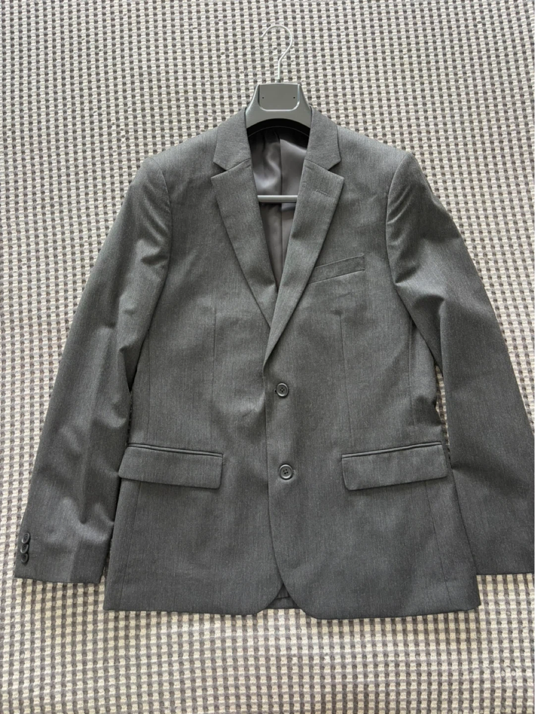 RW & CO. Preston Tailored Fit Suit Jacket - Grey