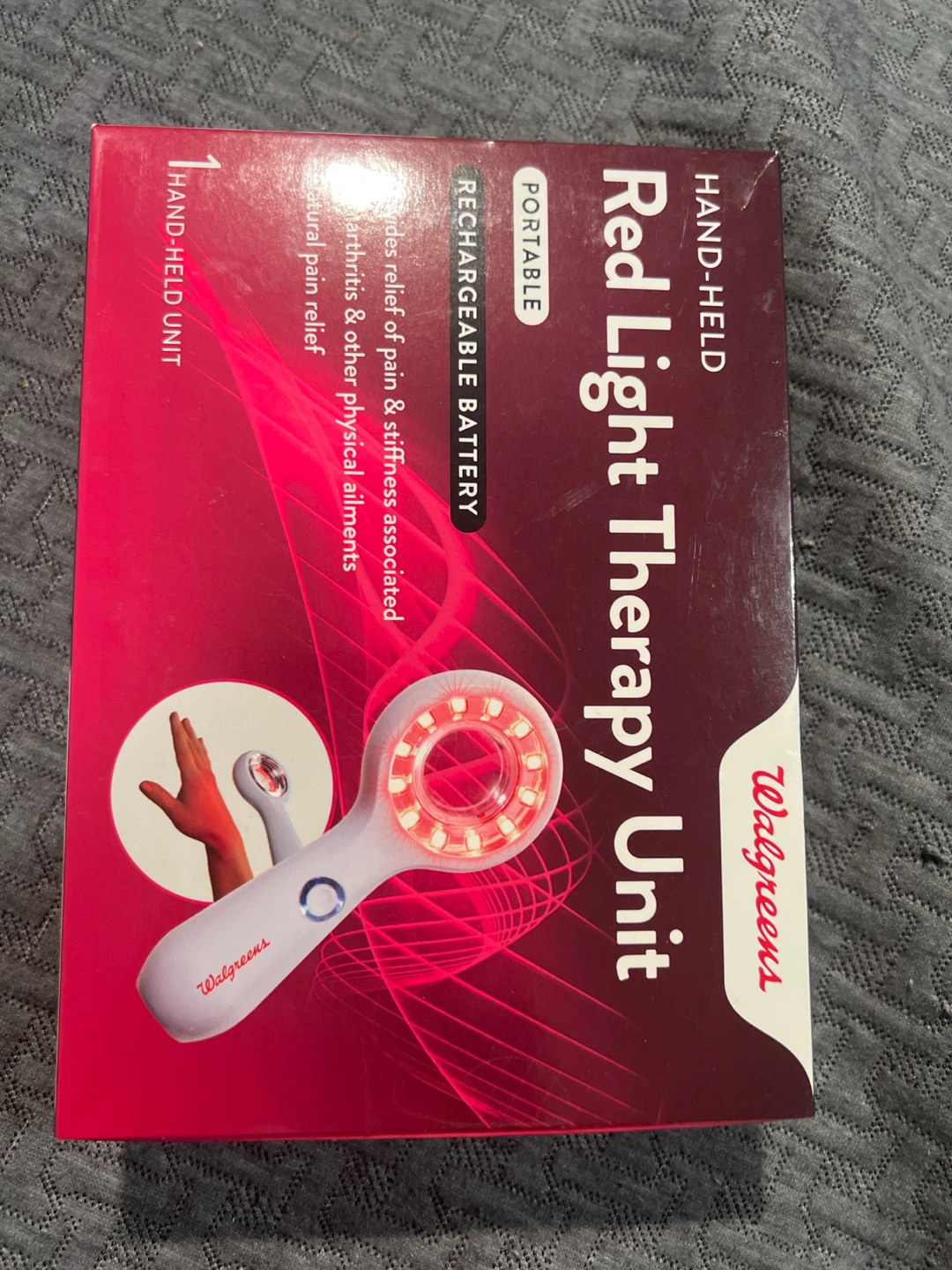Walgreens Hand-Held Red Light Therapy Unit