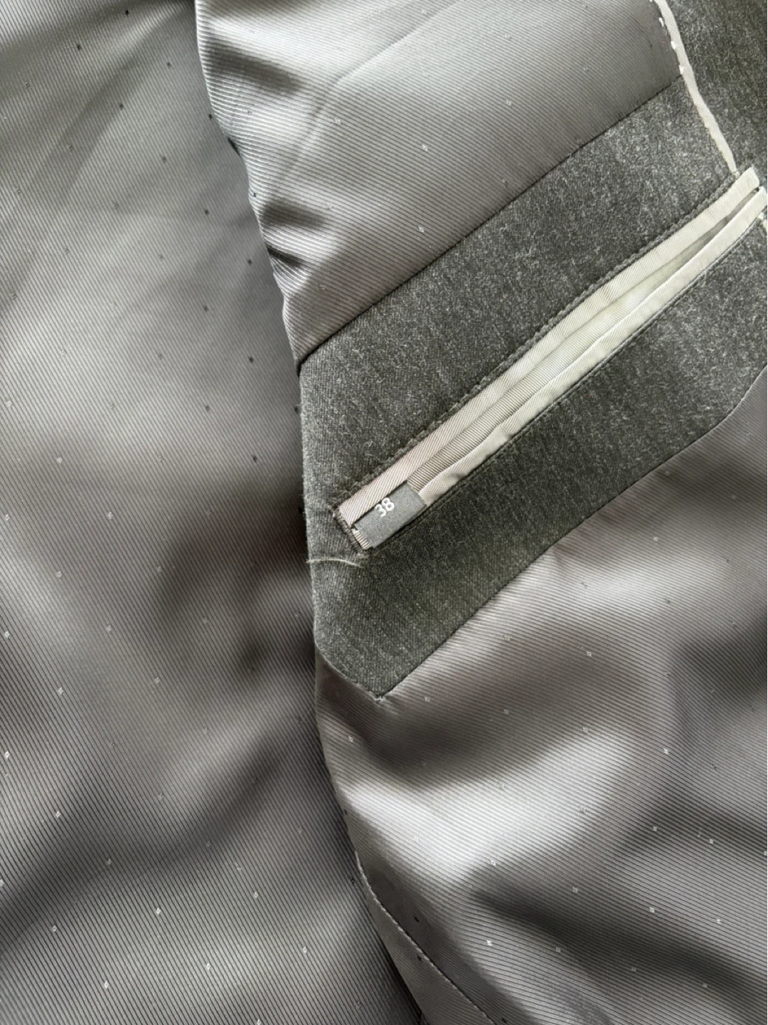 RW & CO. Preston Tailored Fit Suit Jacket - Grey - photo 3