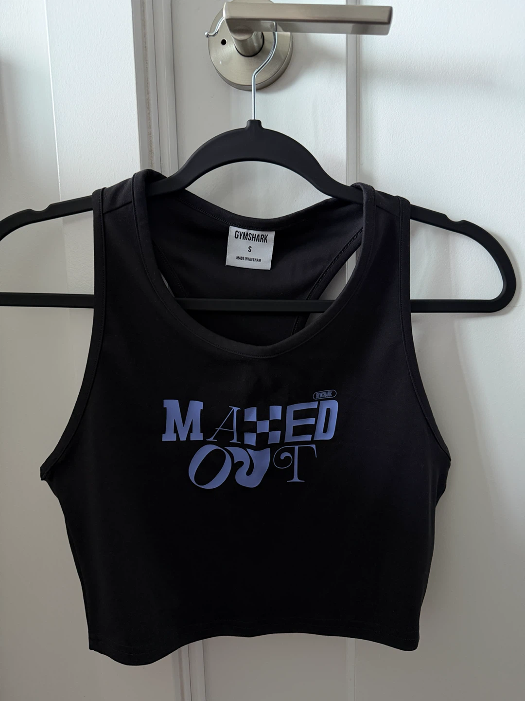 Gymshark Maxed Out Black Tank Top Size Small